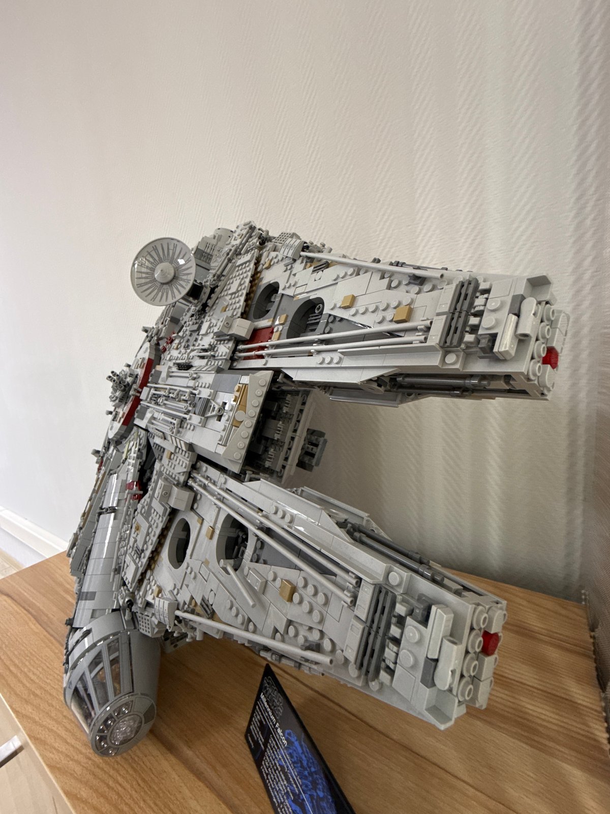 LEGO enthusiast documents Millennium Falcon and ship models in Krasnoyarsk