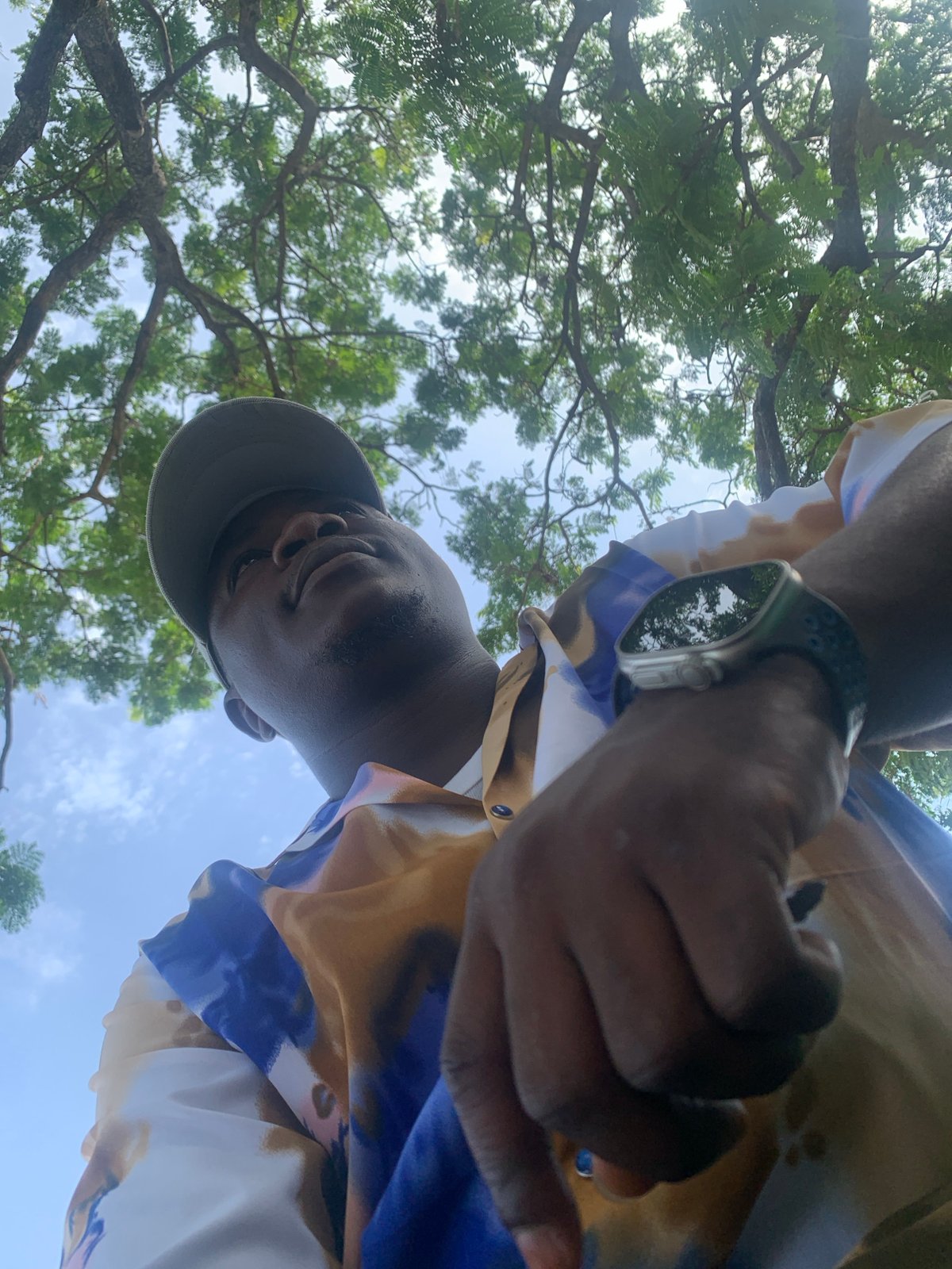 Man with motorcycle observed in outdoor Akwanga area