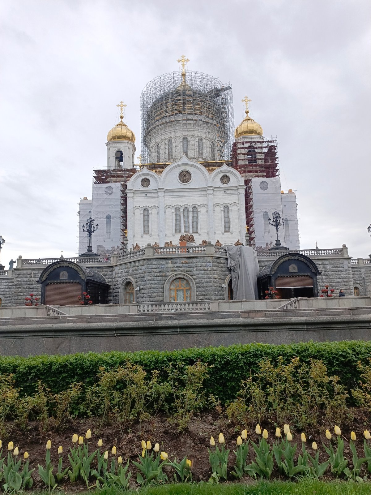 Moscow landmarks documented during restoration work on Cathedral