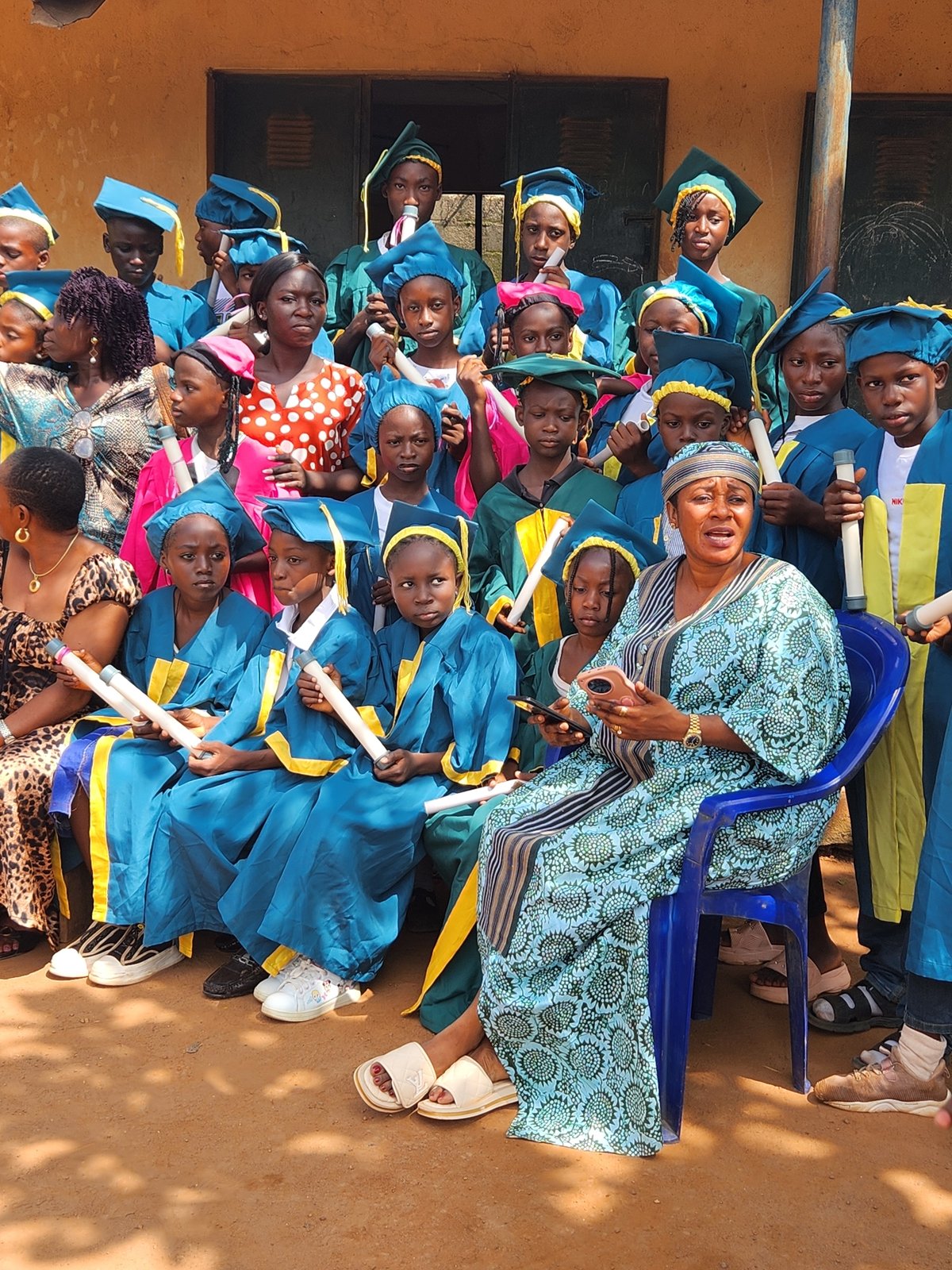School graduation ceremony in Sabon Tasha, Nigeria