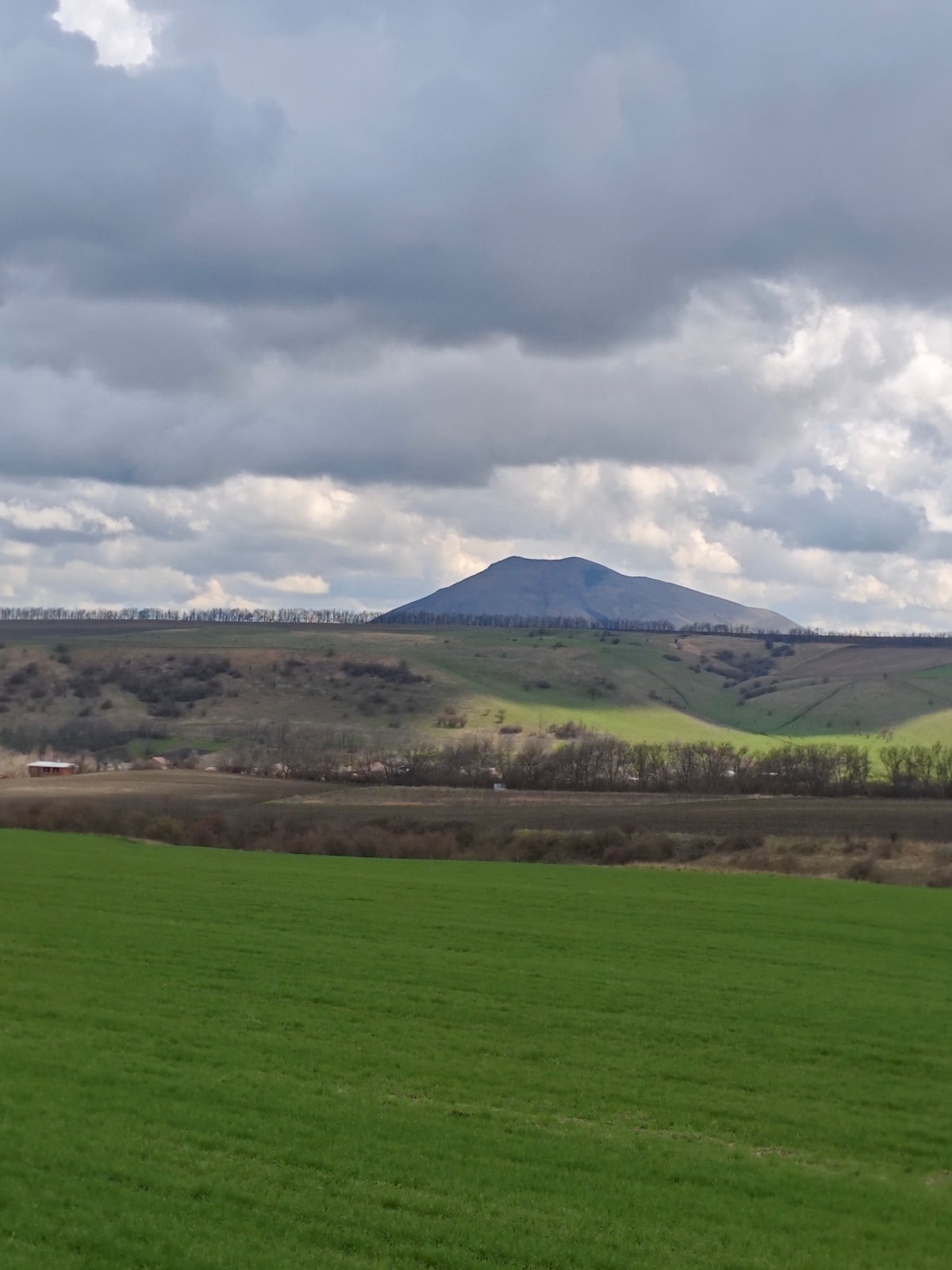 Rural landscape photographed near Yuza, Russia