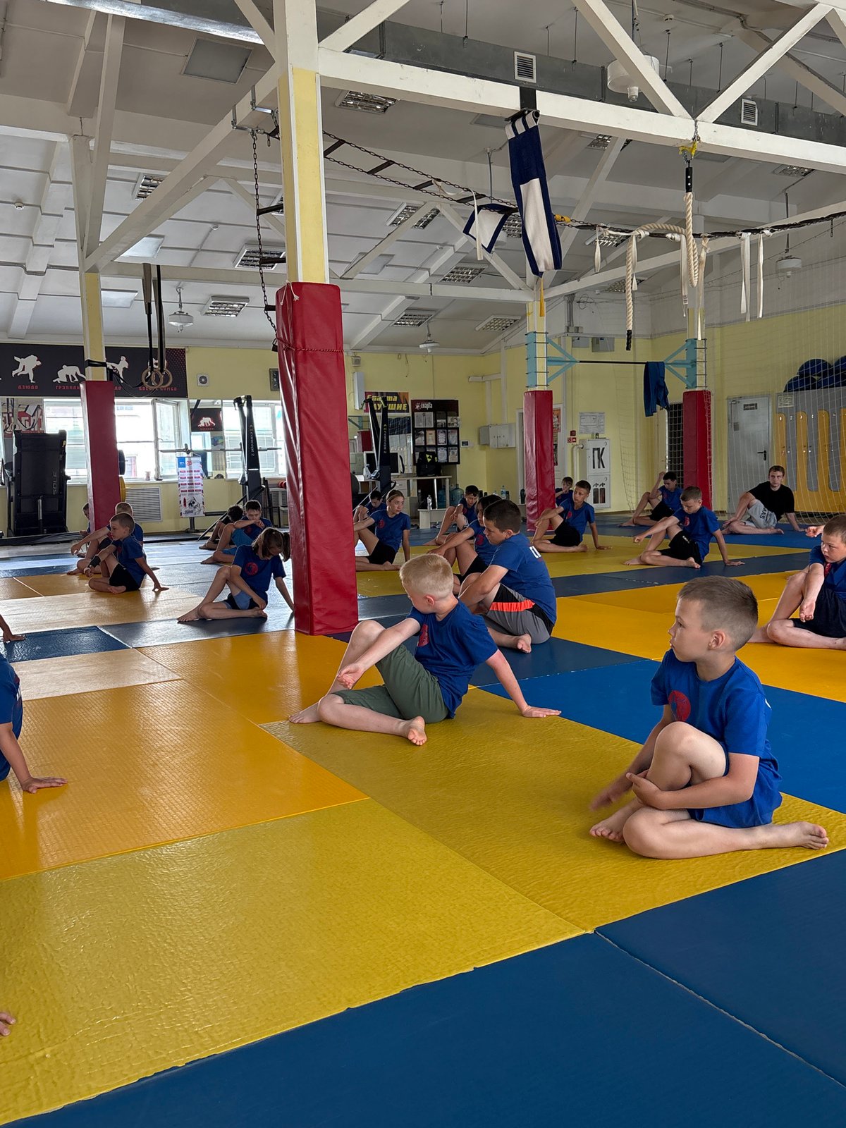 Youth Sparta Judo Training Session Documented in Chaikovsky, Russia