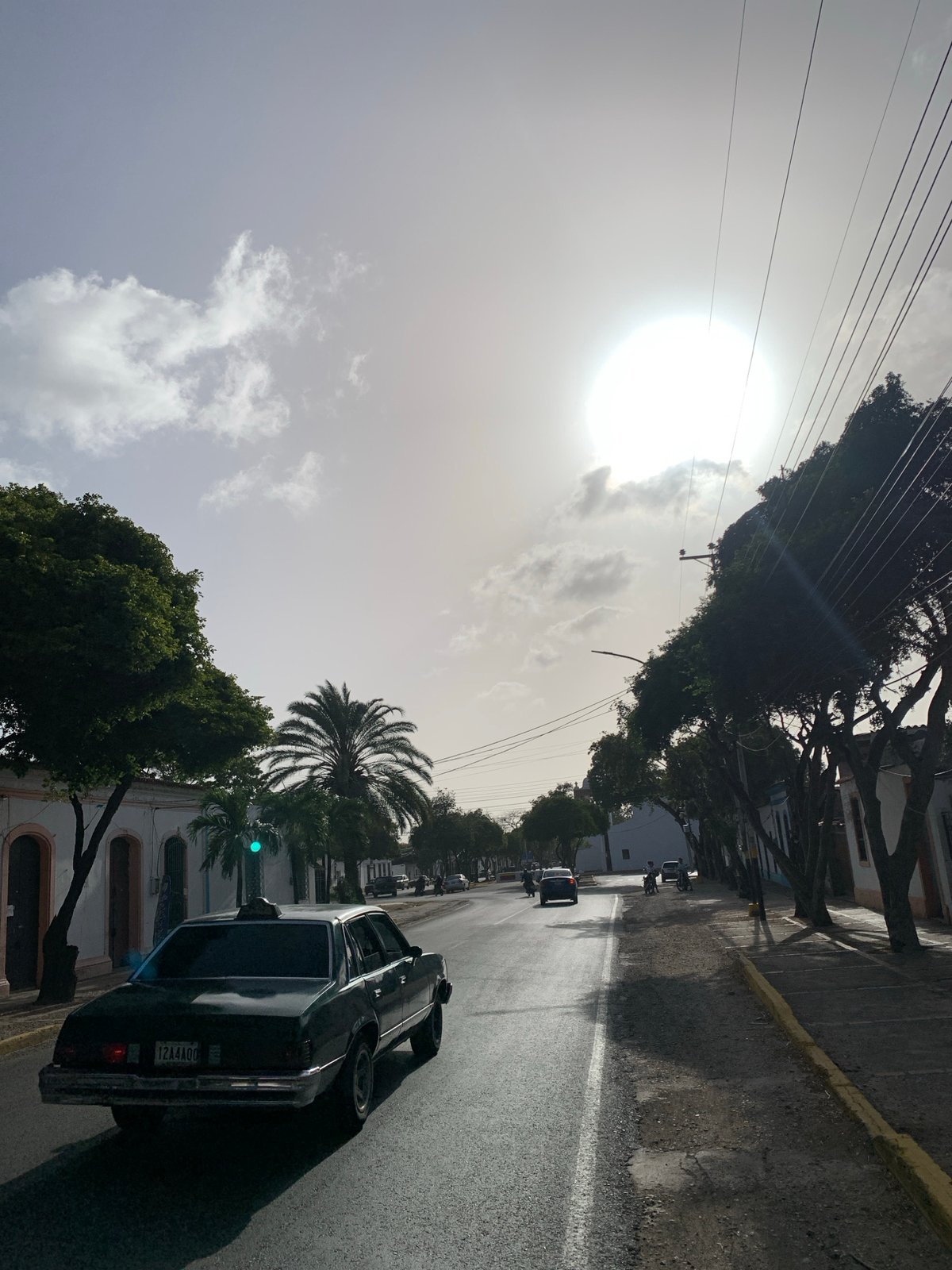 Evening street documentation captures everyday Tacarigua urban scenes