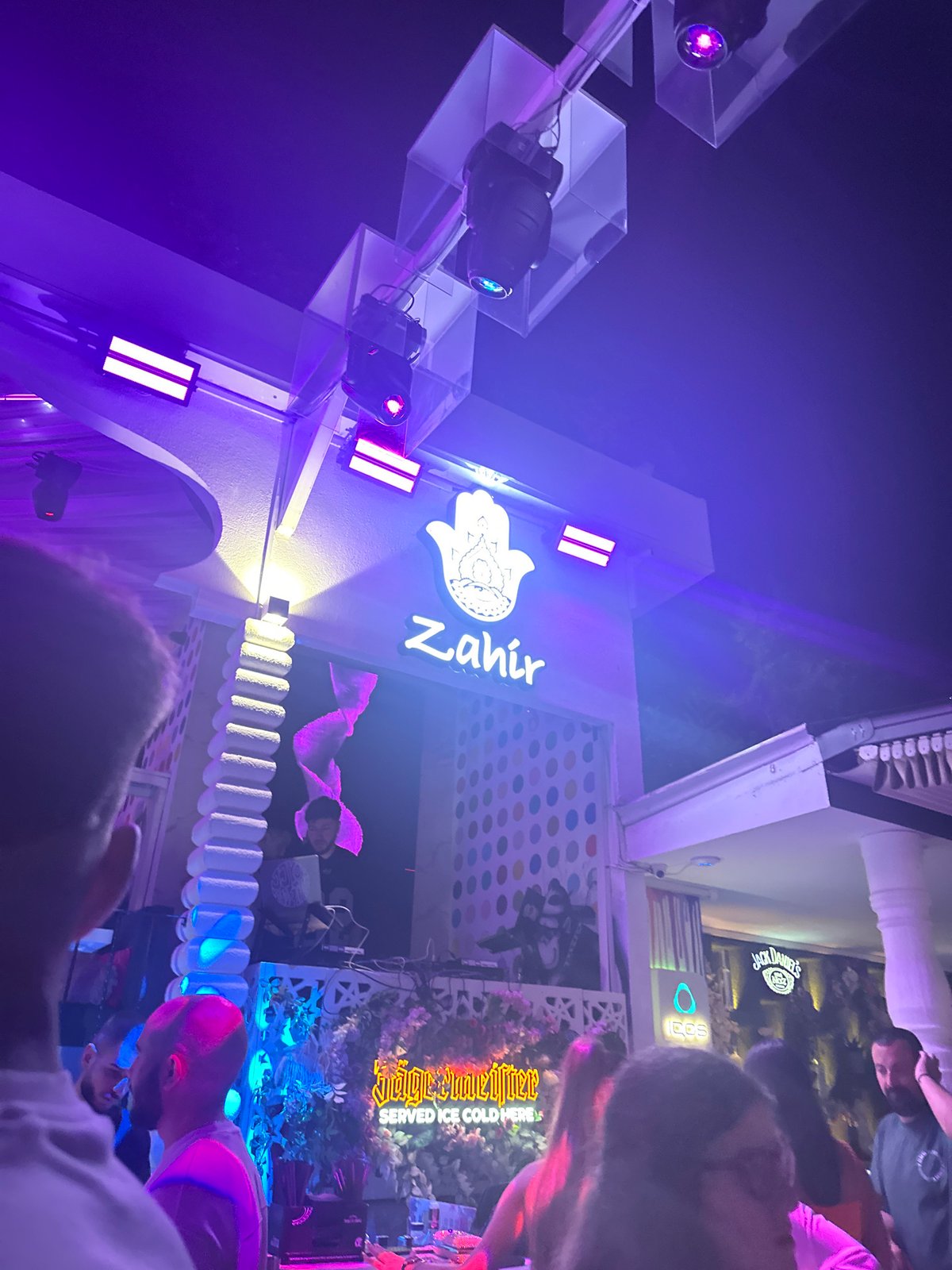 Late-night club scene across two Varna venues