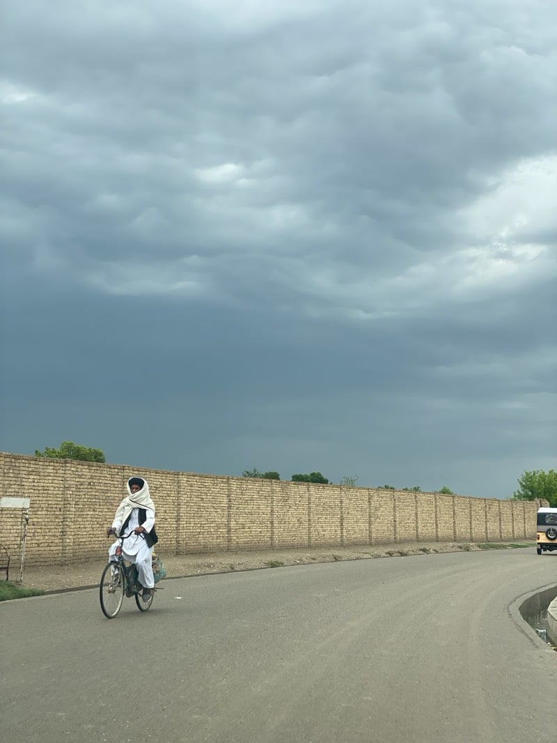 Morning street scenes captured in Kandahar, Afghanistan