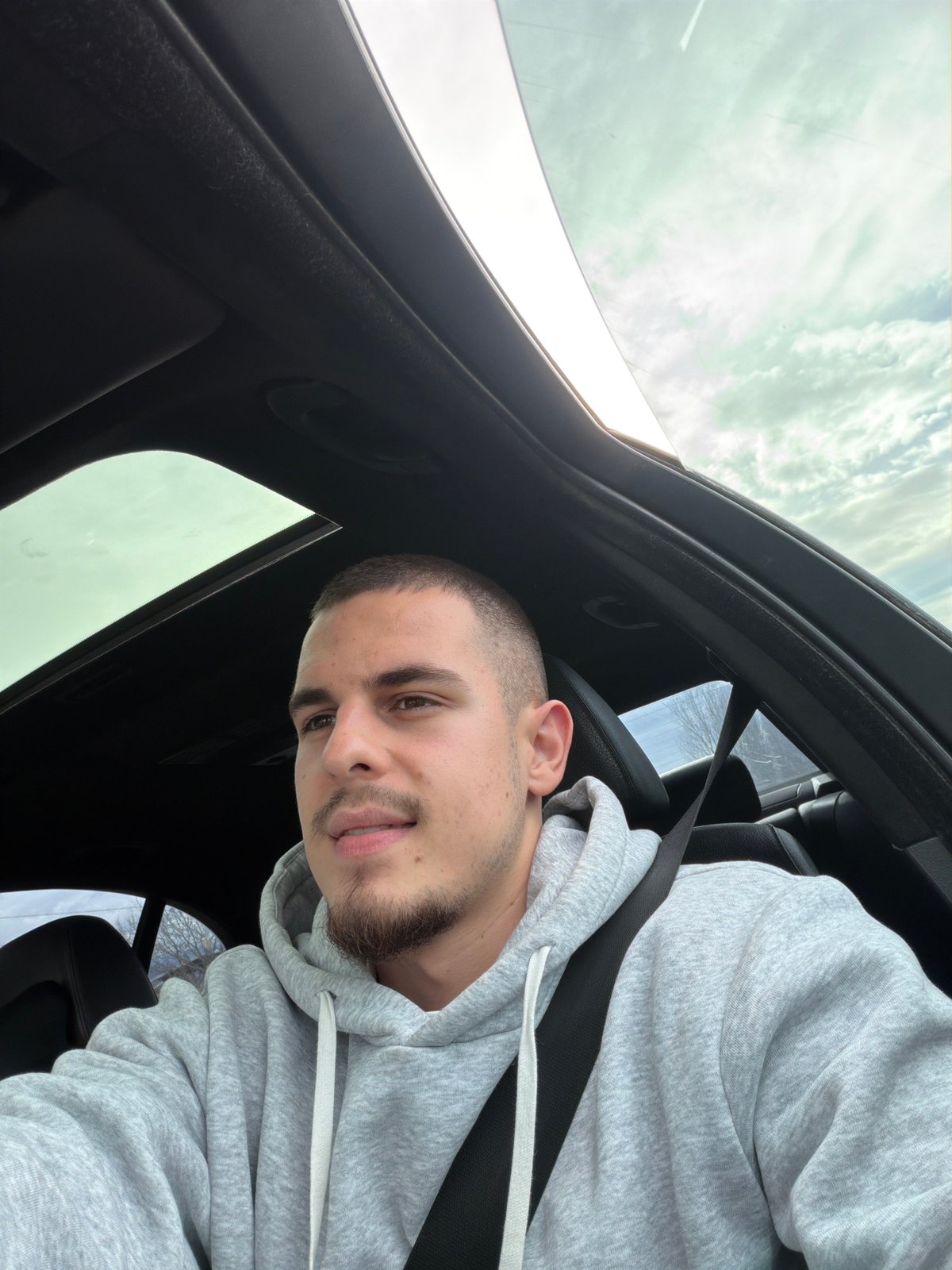 Young driver photographed in BMW on Plovdiv highway