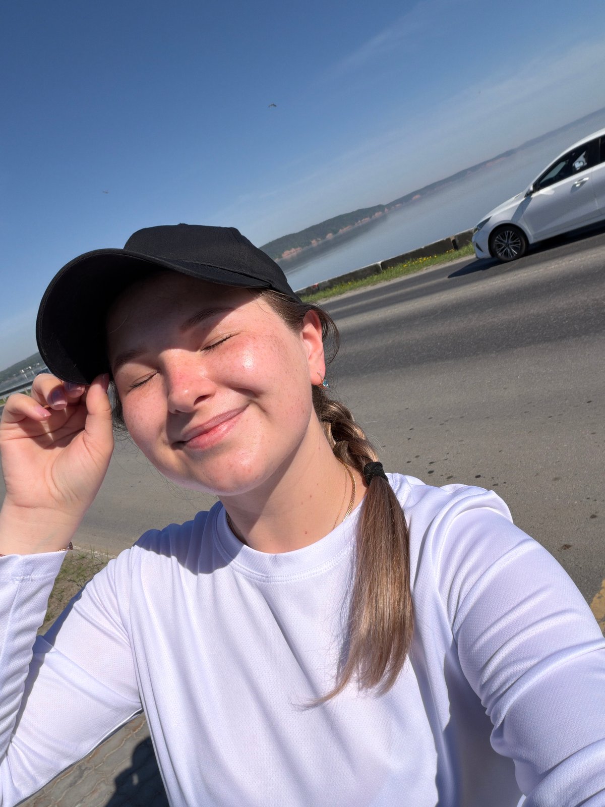 Morning riverside moments captured along Kama River in Chaikovsky
