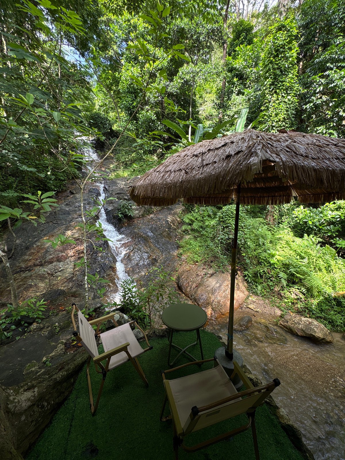 Wandering Choeng Thale: waterfalls, boats, cats, and local spots