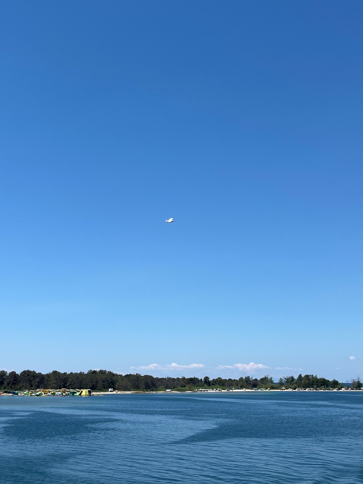 Ferry trip and seaside dining in Keramoti, Greece