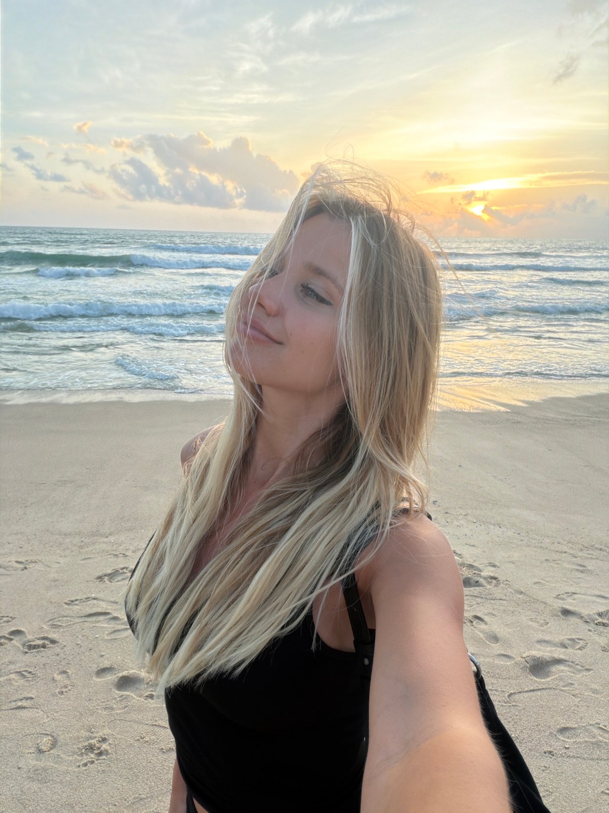 Golden hour on a Choeng Thale beach, Andaman Sea
