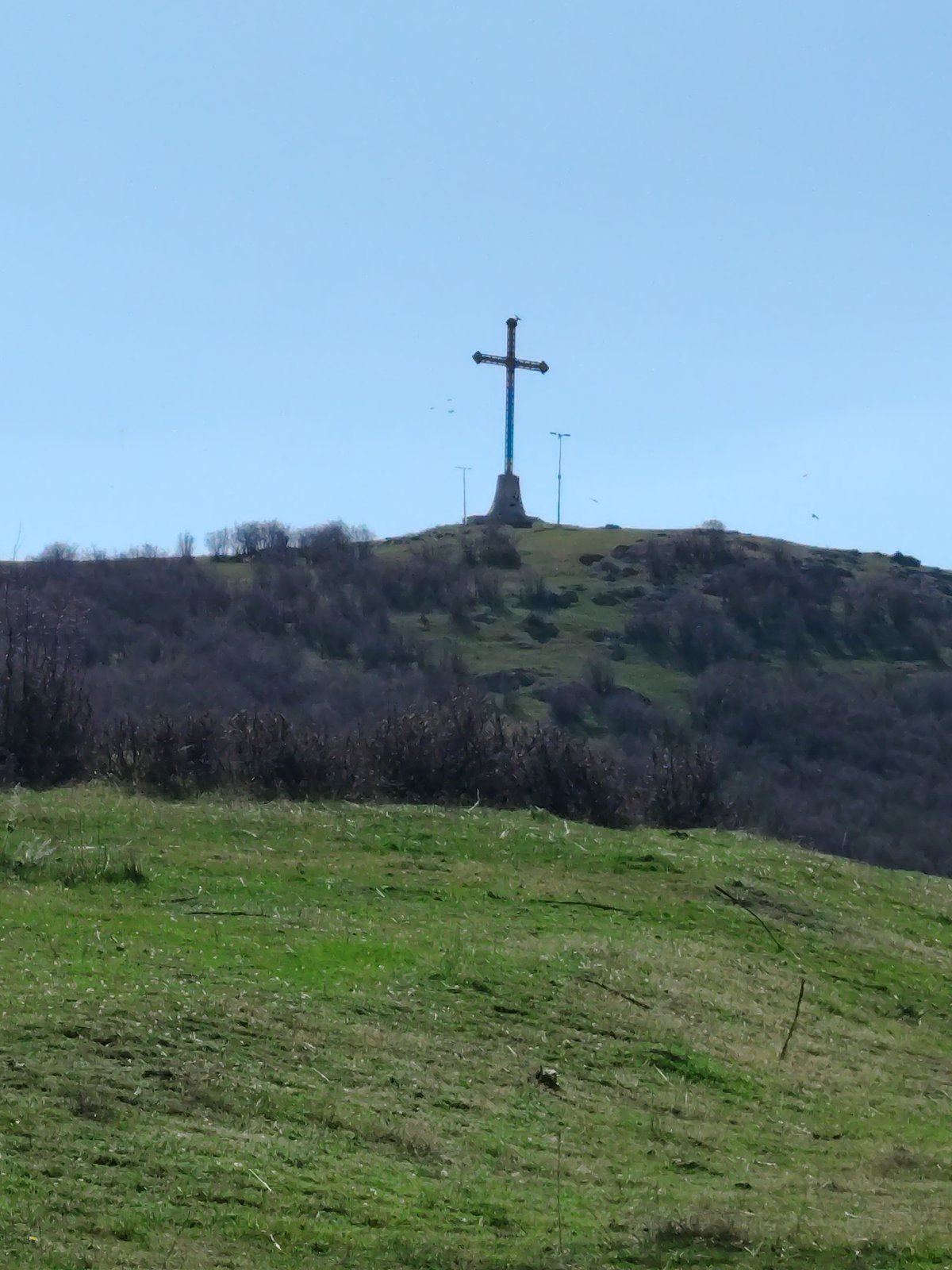 Rural Bulgarian countryside documented near Panagyurishte and Bata