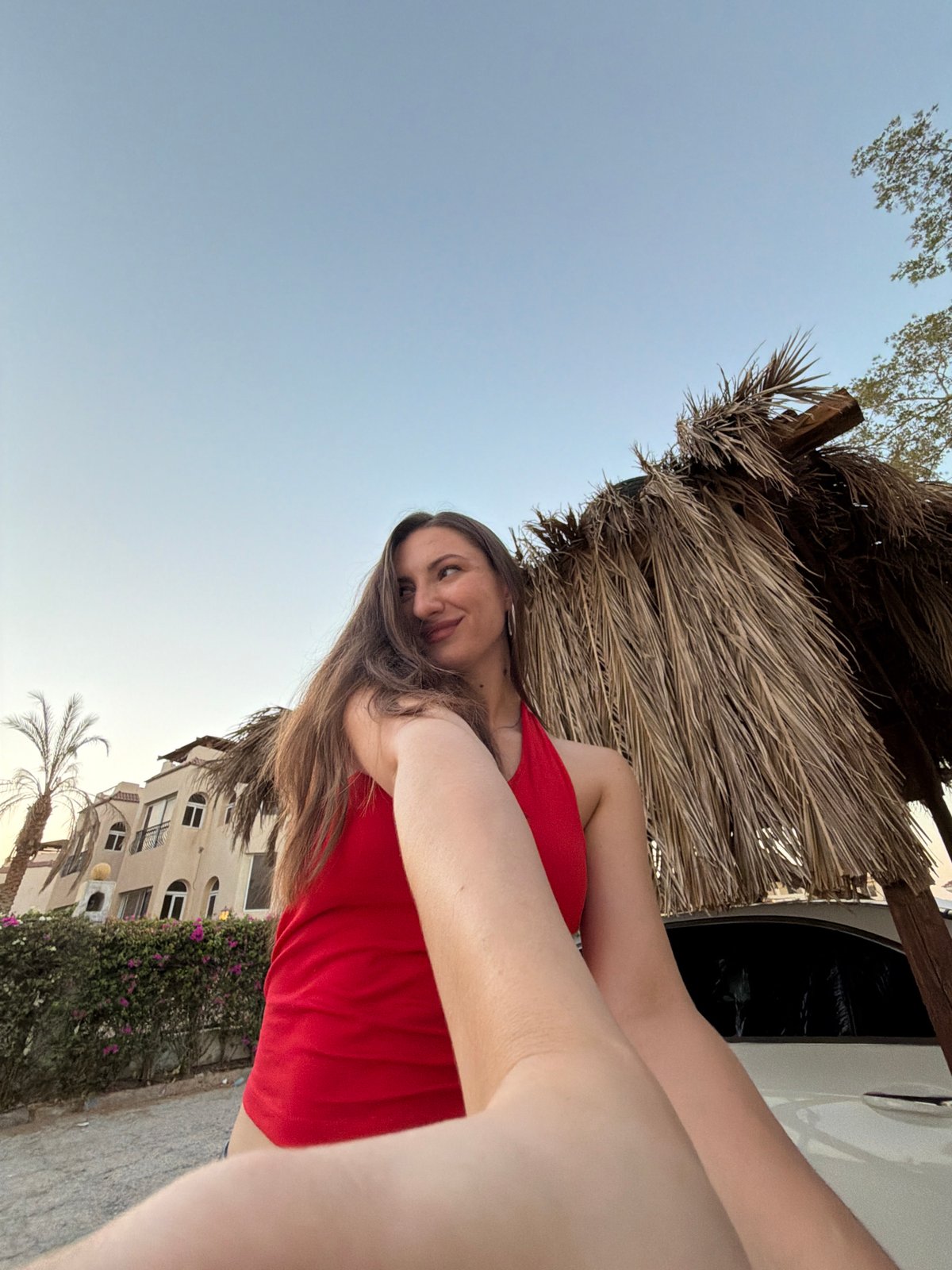 Late afternoon at a Sharm El Sheikh resort, July 2026