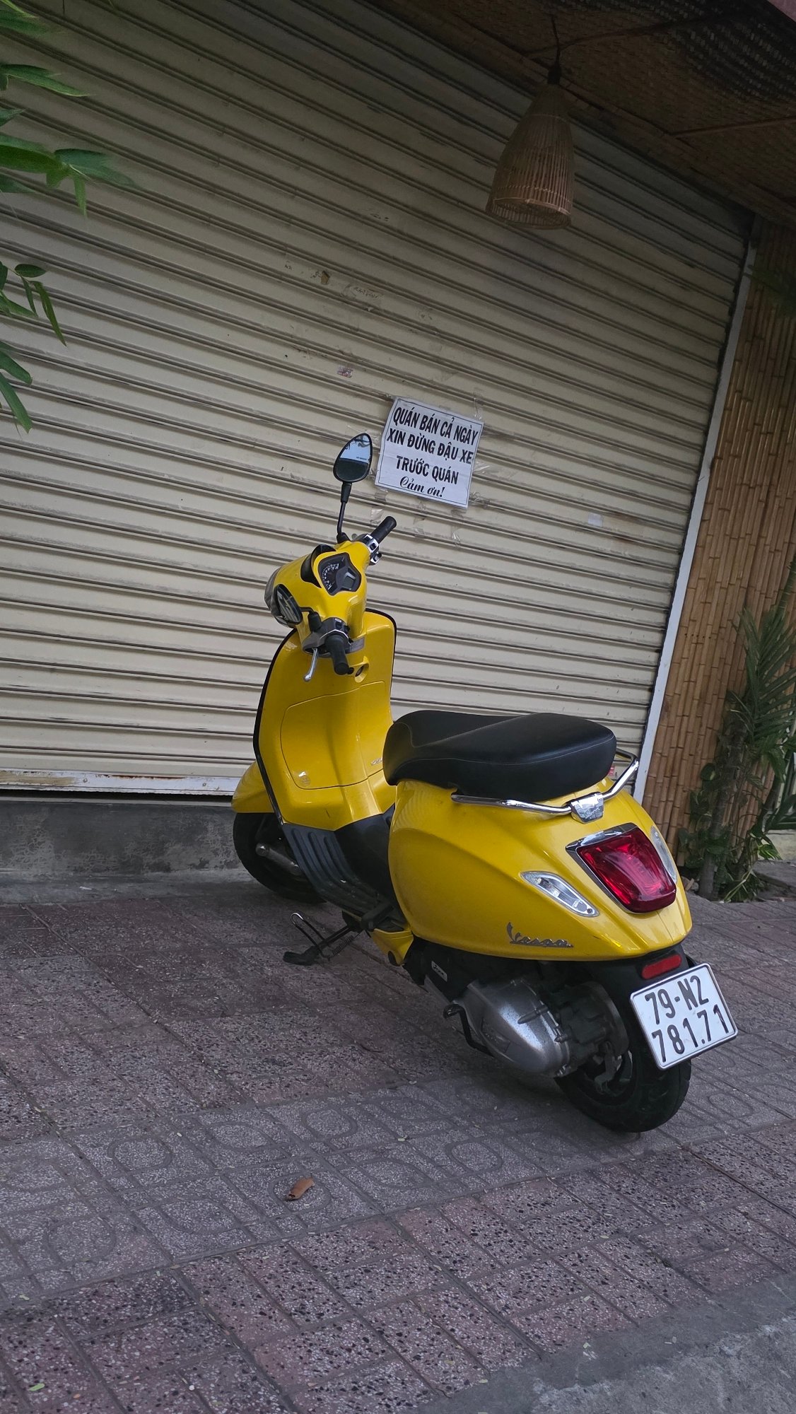 Electric scooter shop documented in Nha Trang, Vietnam