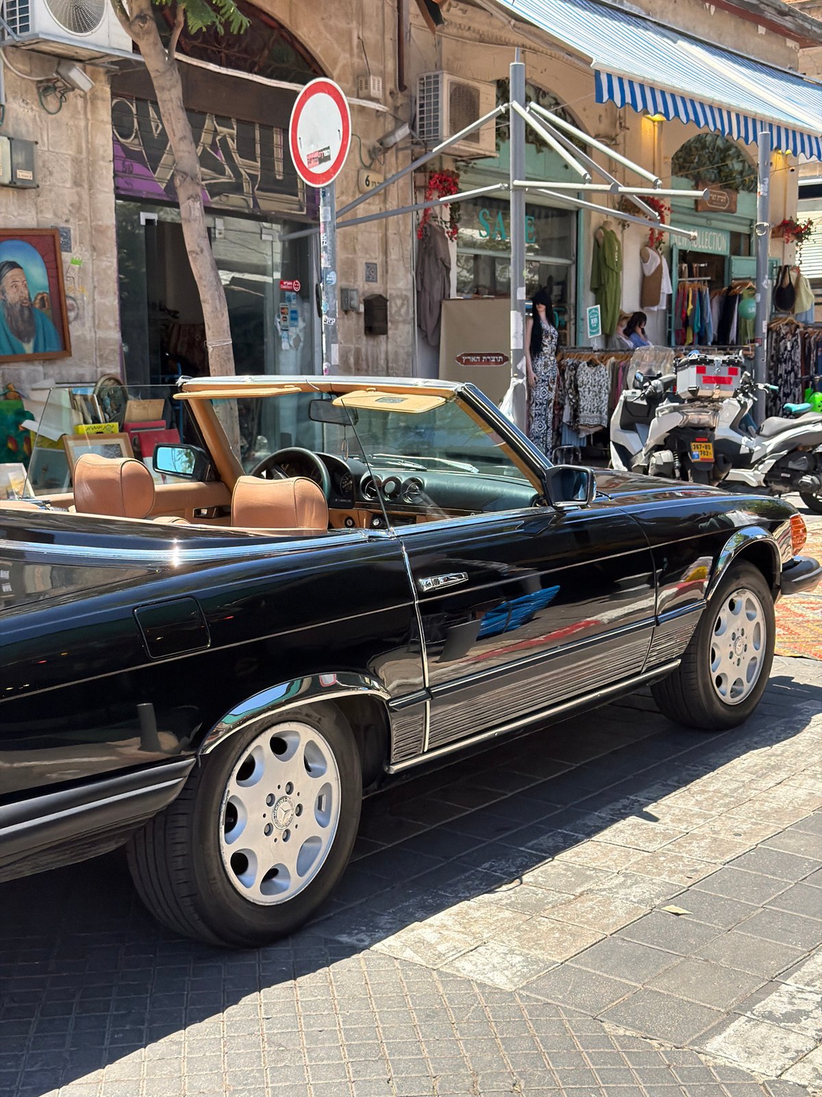 Morning walk through Tel Aviv's Jaffa district captures local landmarks