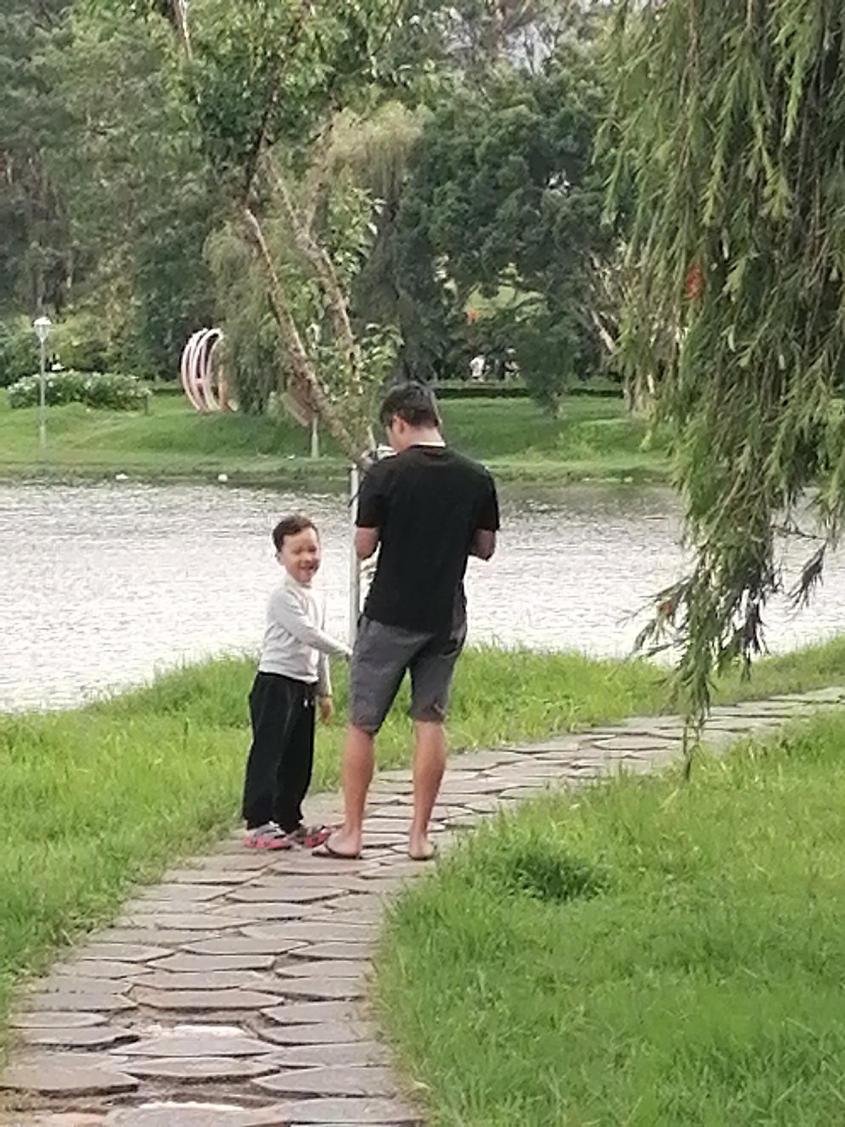 Quiet morning around Xuan Huong Lake, Da Lat