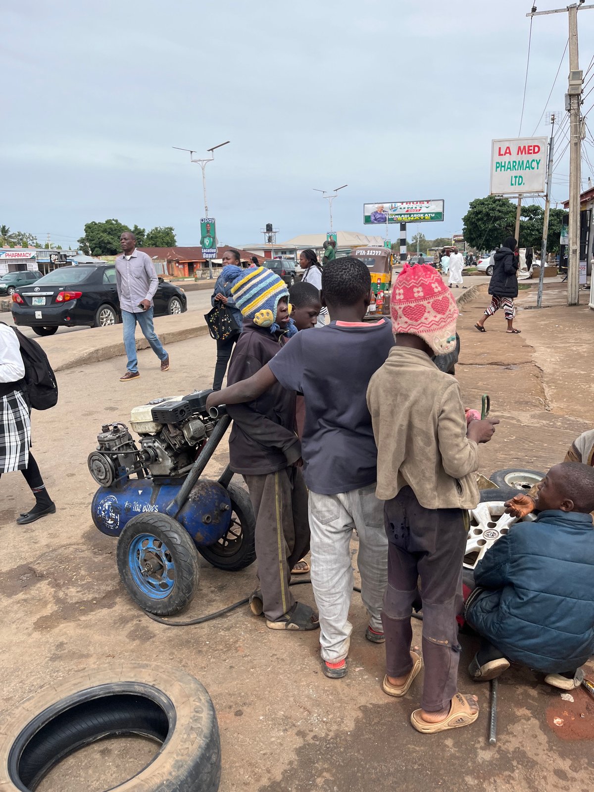 Daily street life documented across Jos, Gura Top Nigeria