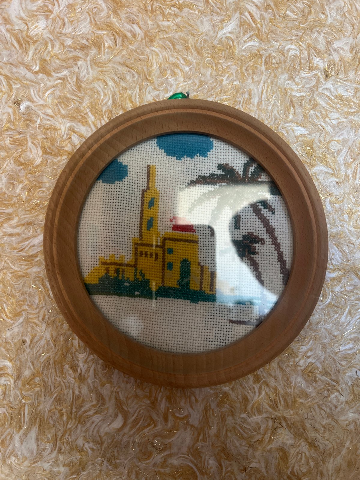 Handmade art and home objects in a quiet interior setting