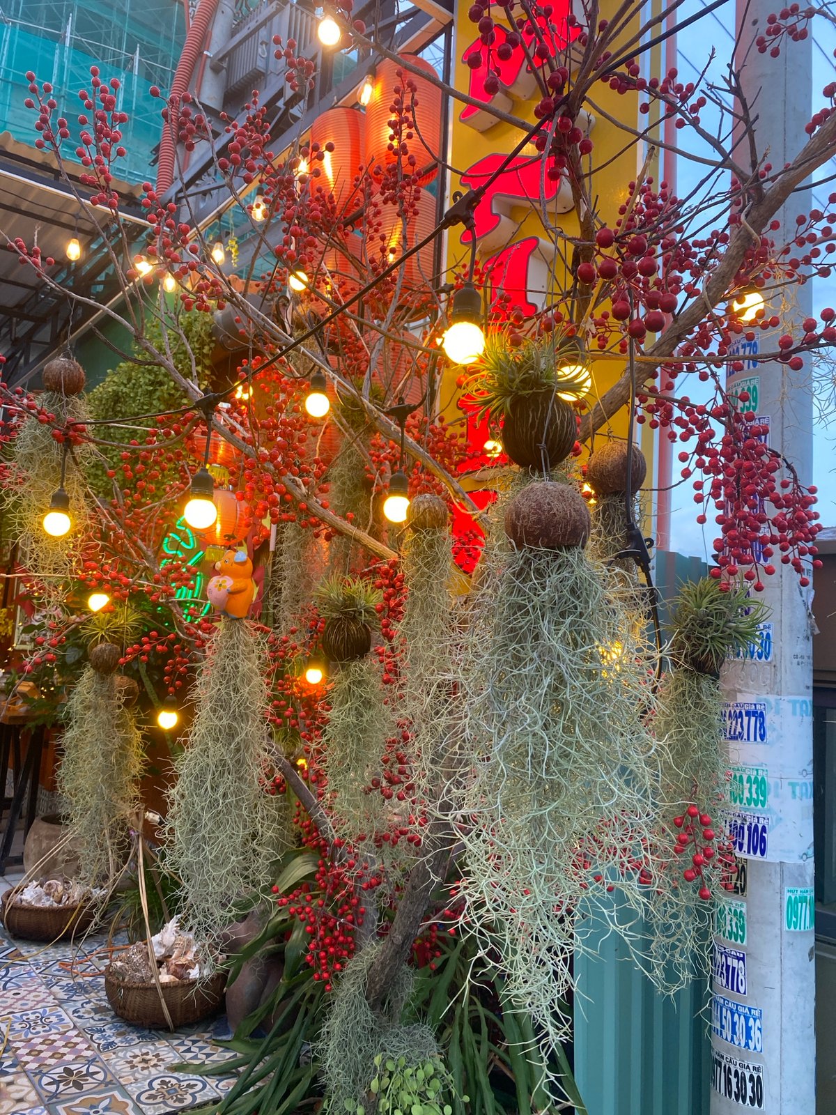Roadside curiosities and decorations along Mũi Né streets