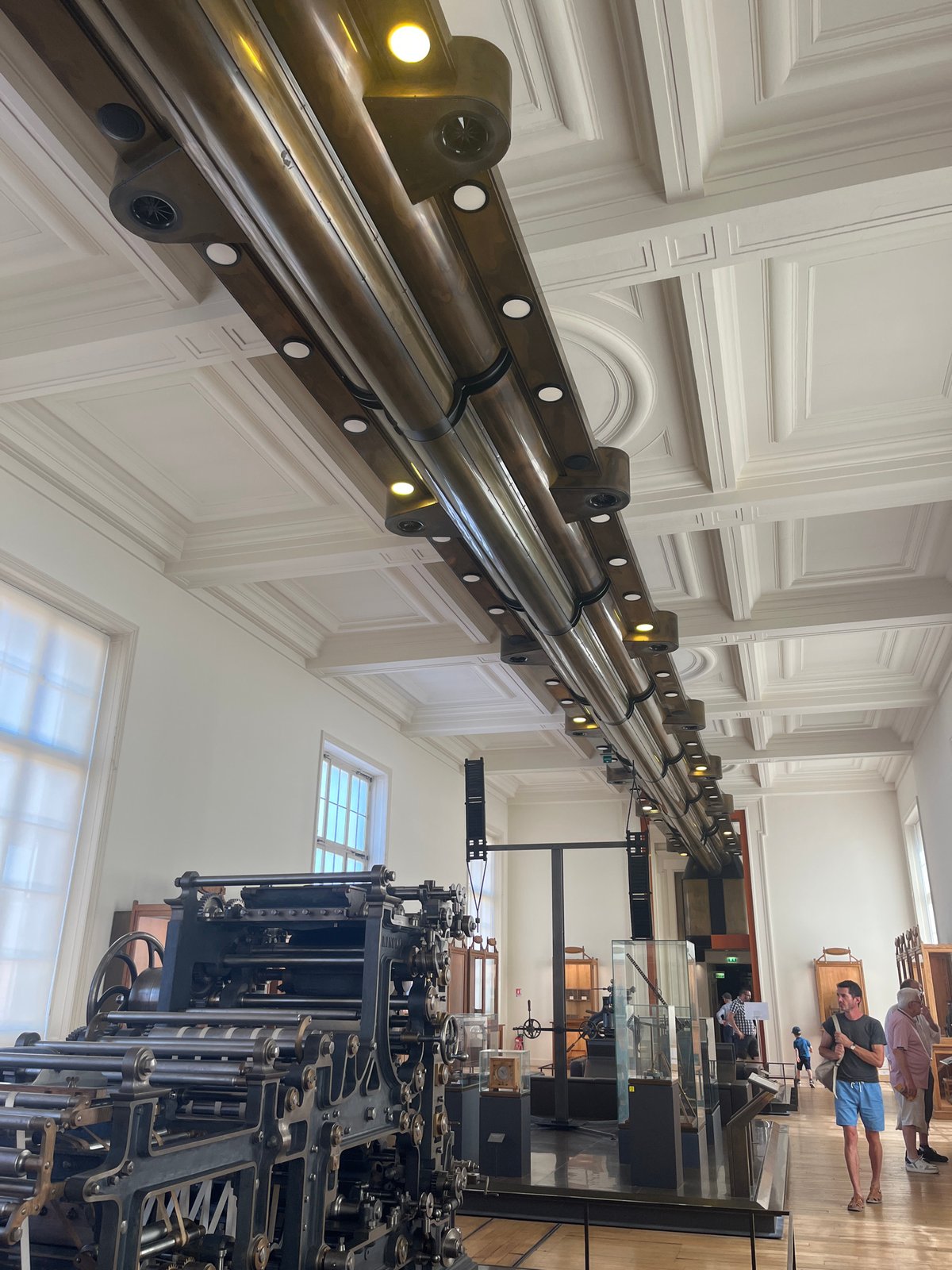 Inside a Paris museum exploring historical crafts and construction