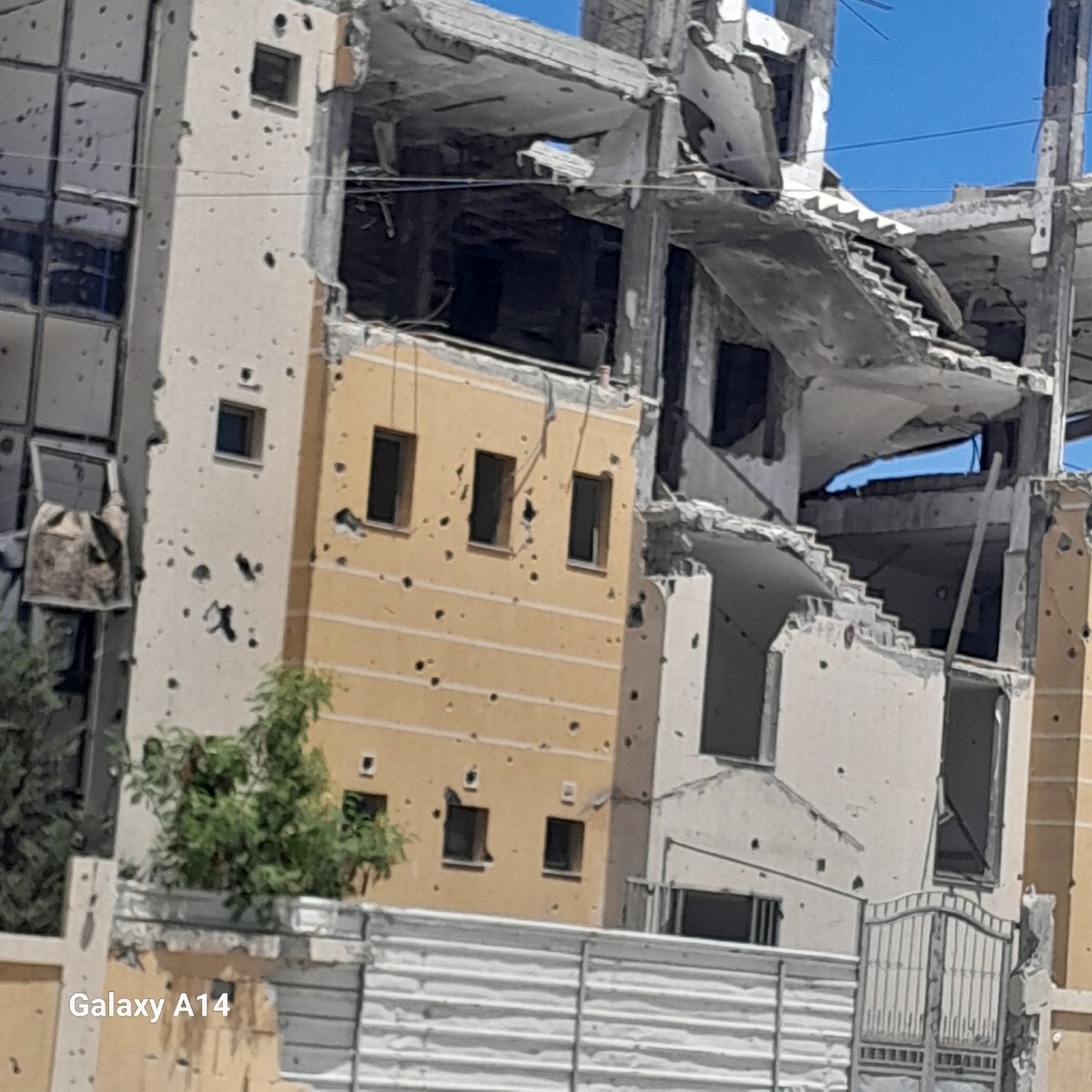 Gaza damage and daily life scenes documented Saturday morning