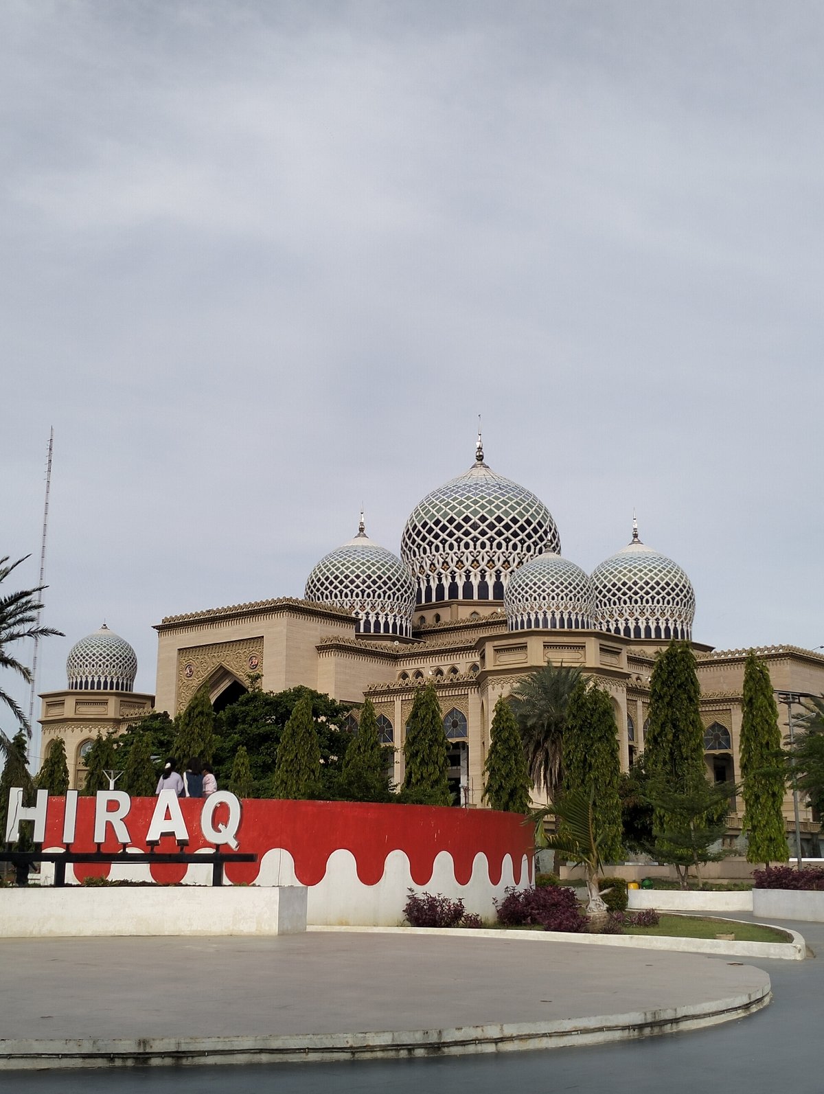 Islamic center mosque documented in Lhokseumawe, Indonesia