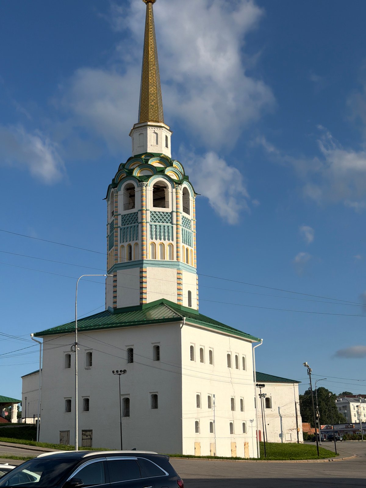 Afternoon wander through Solikamsk's historic churches and riverfront