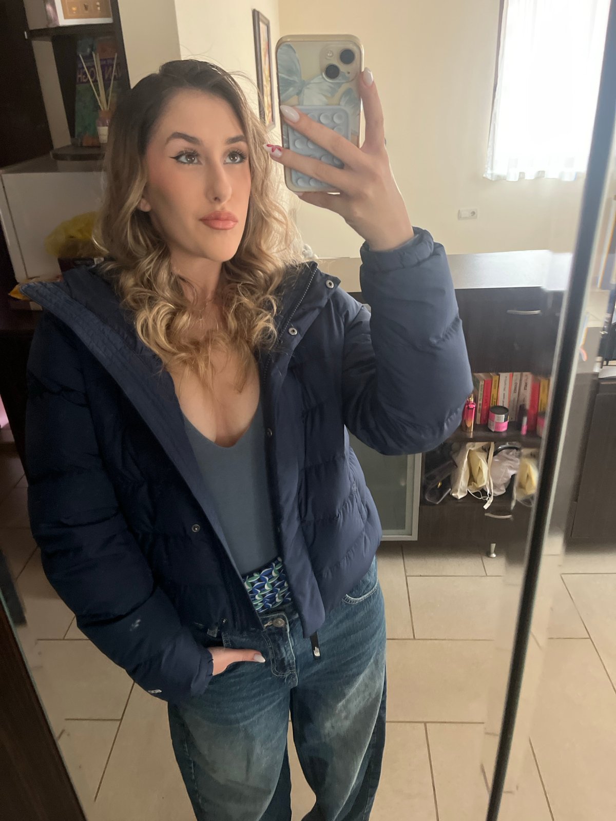 Woman's daily routine documented across Sofia locations