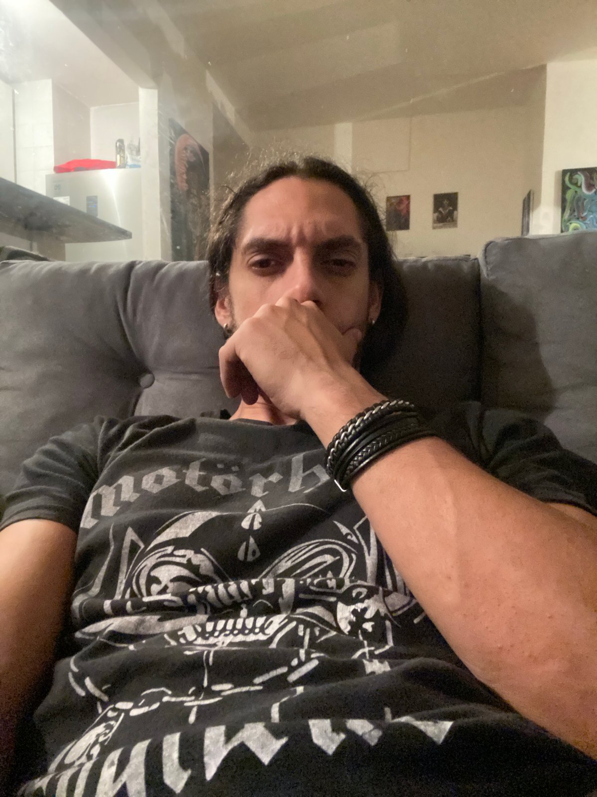 Portrait photograph captured in Buenos Aires showing pensive male subject