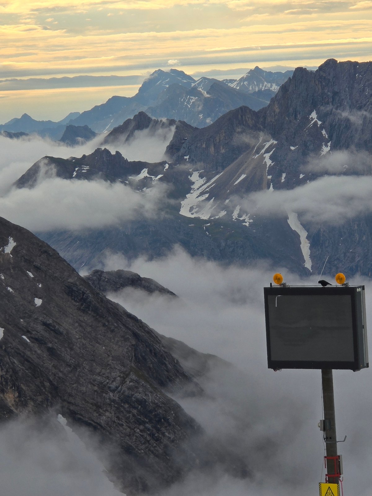 Dawn Mountain Views Captured at German Alpine Peak