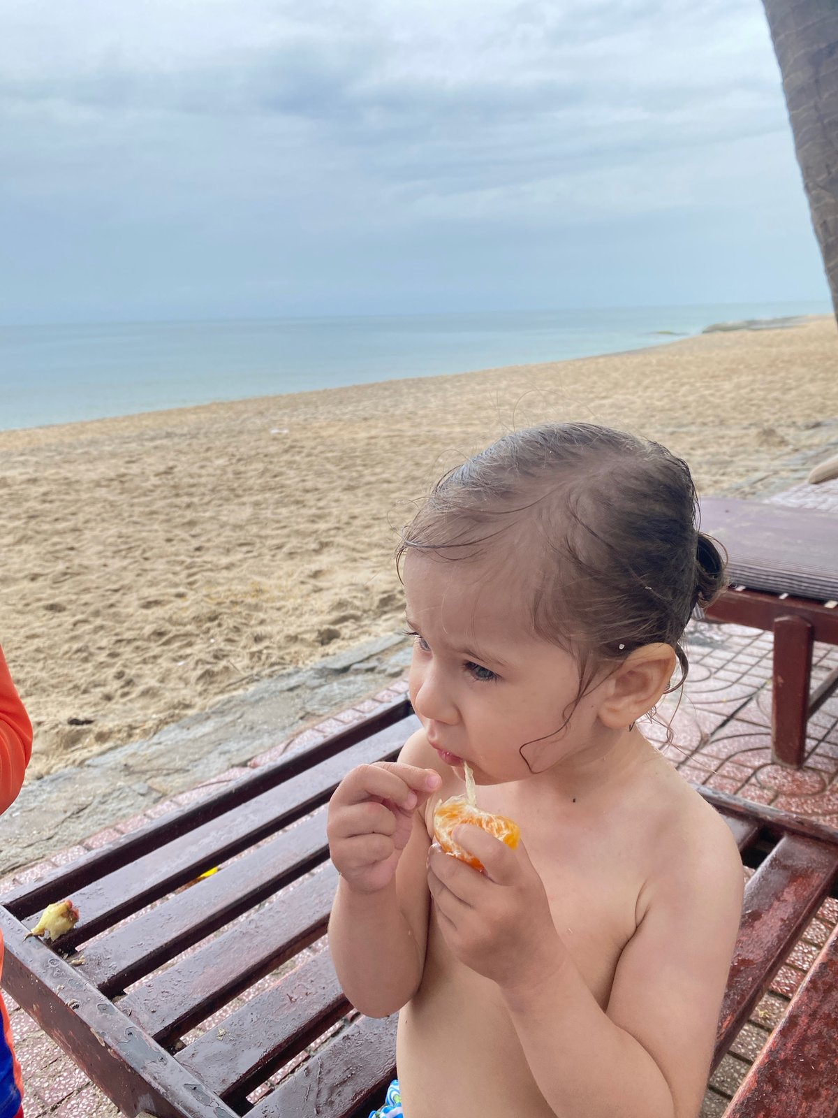 Family beach morning captured in Phu Thuy Ward Vietnam
