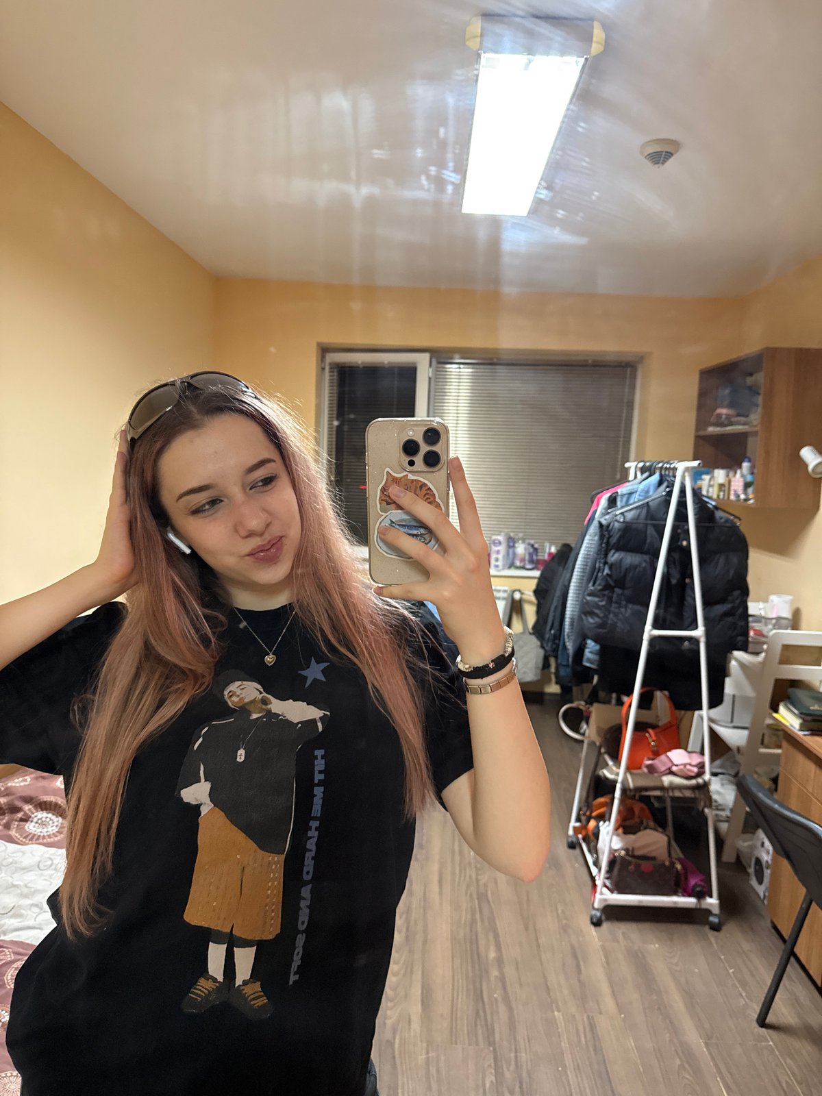 Casual selfies and relaxation moments captured in Sofia