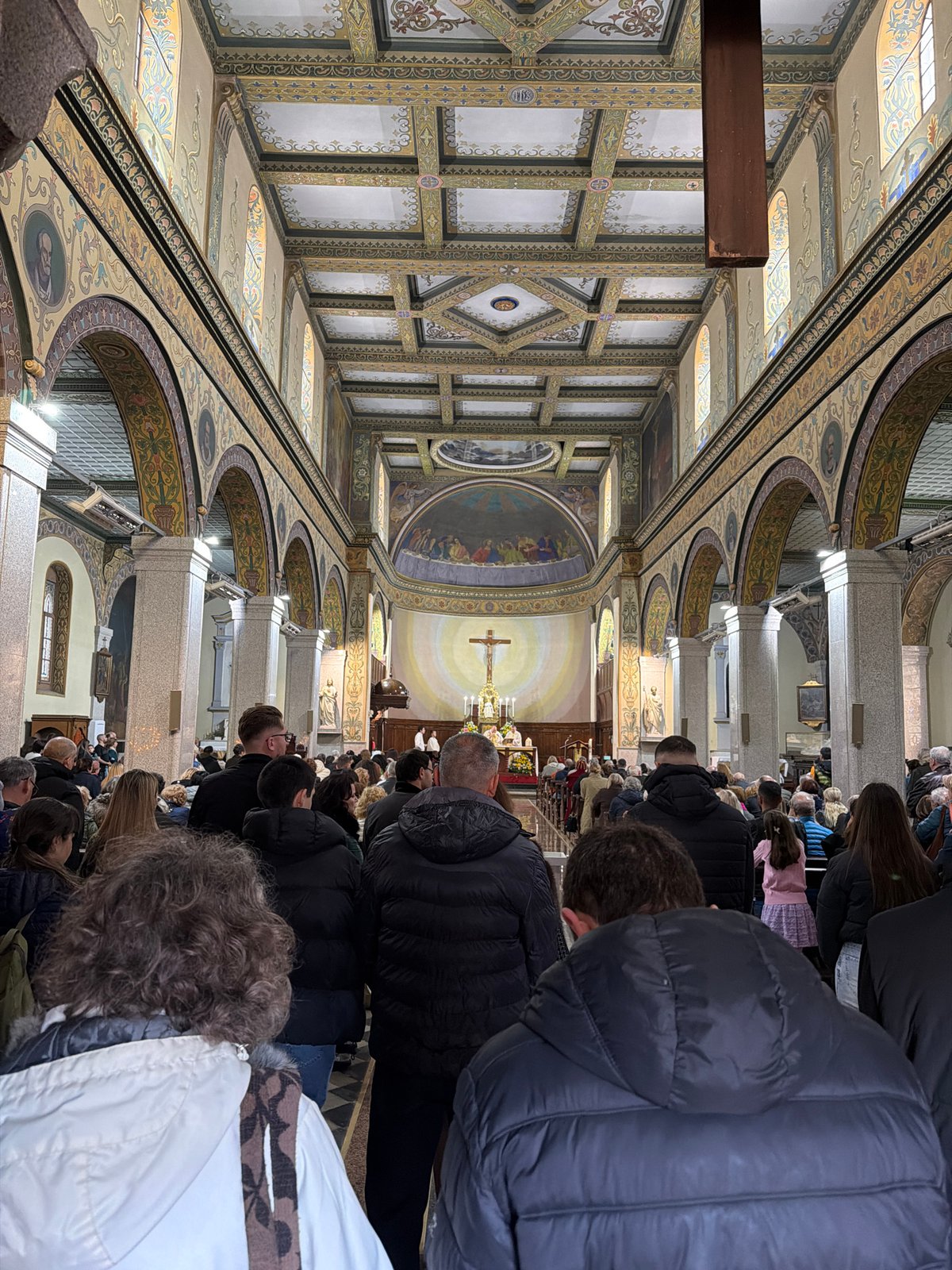 Morning service documented at Cathedral of St. Louis, Plovdiv