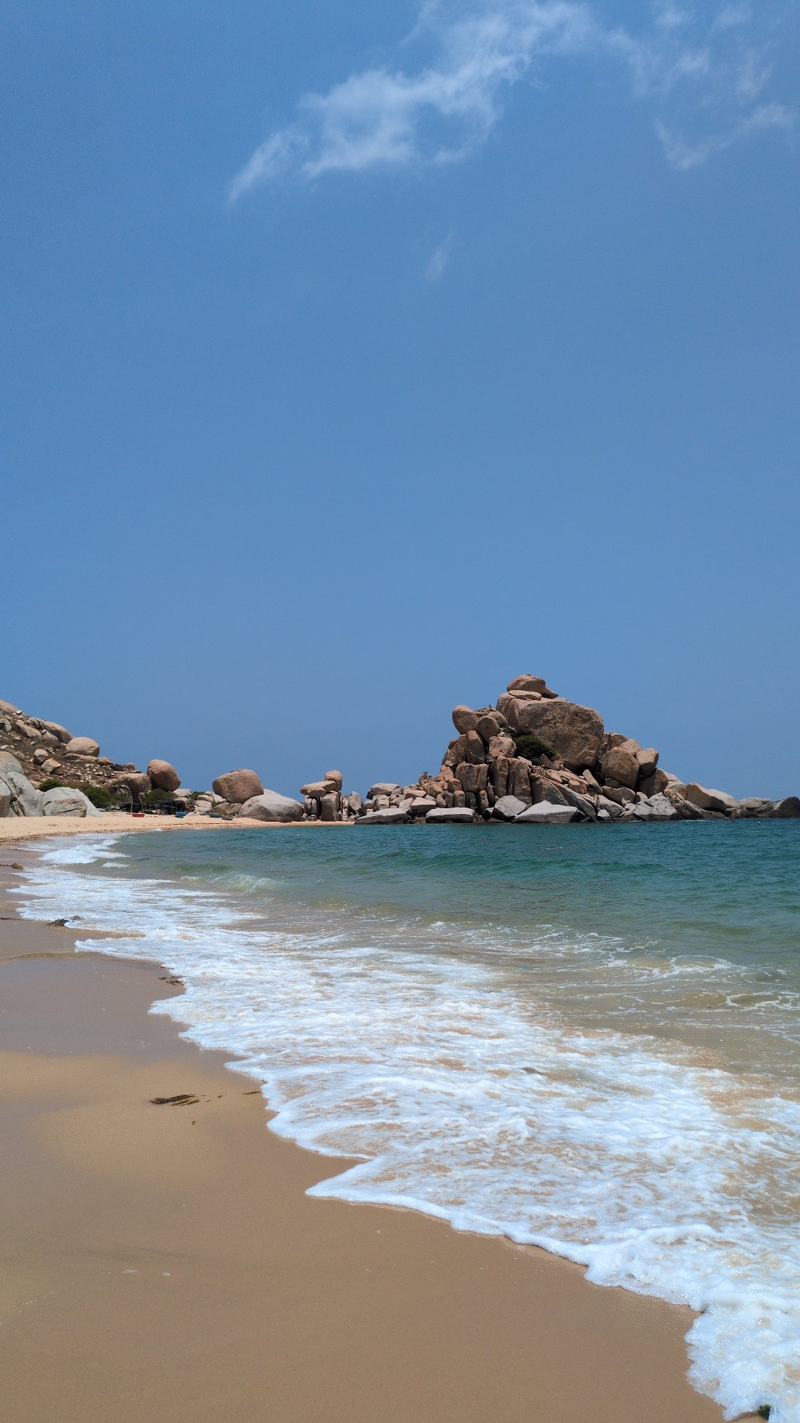 Early morning beach scenes documented in Phước Dinh Vietnam