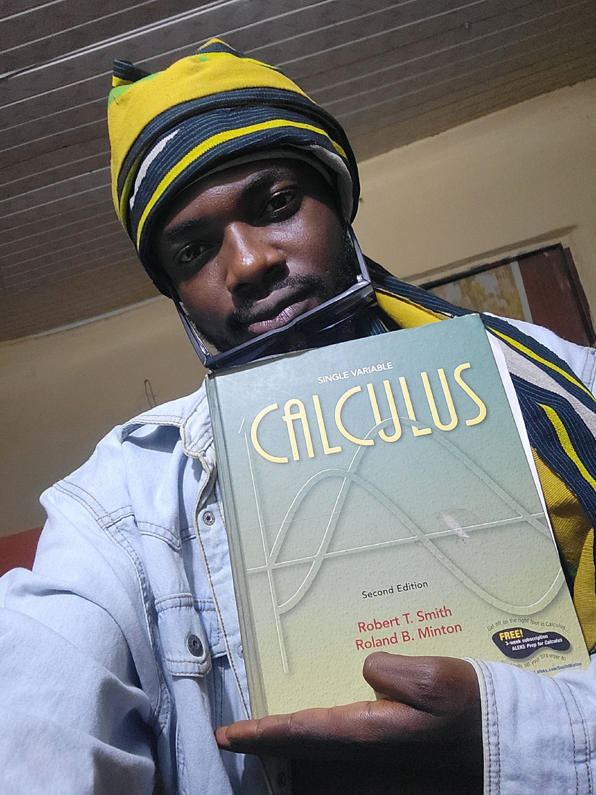 Student's study session captured in multiple selfies, Jos Nigeria