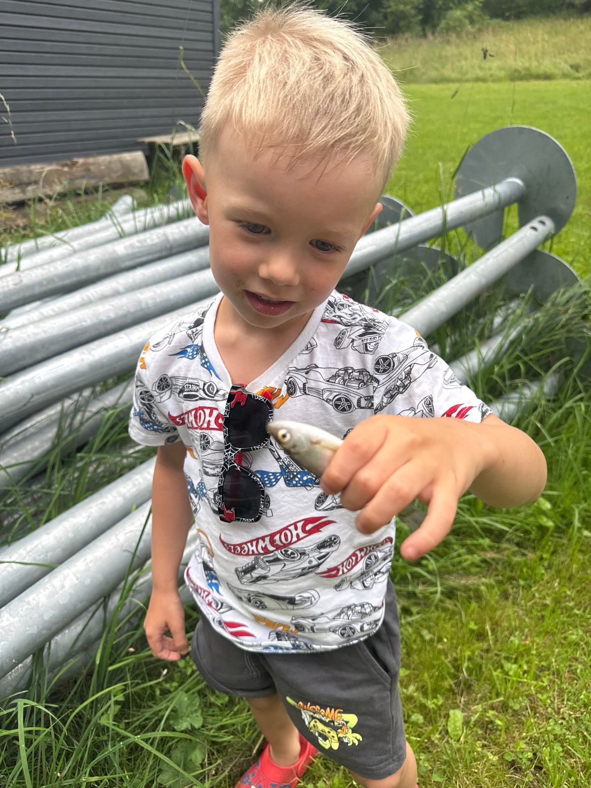 Lazy summer afternoon on a lake in rural Latvia.