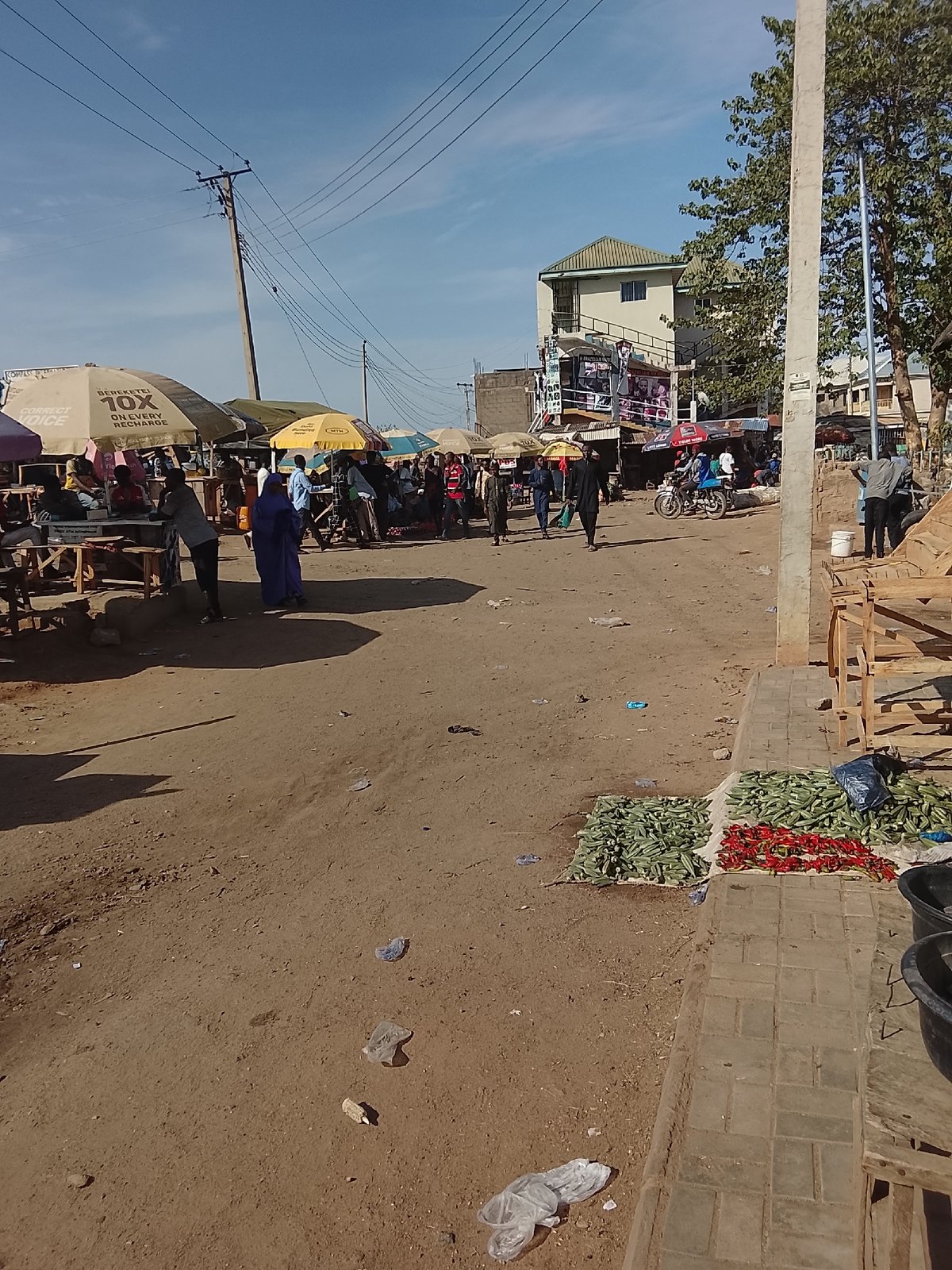 Daily market scenes captured in Bauchi, Nigeria