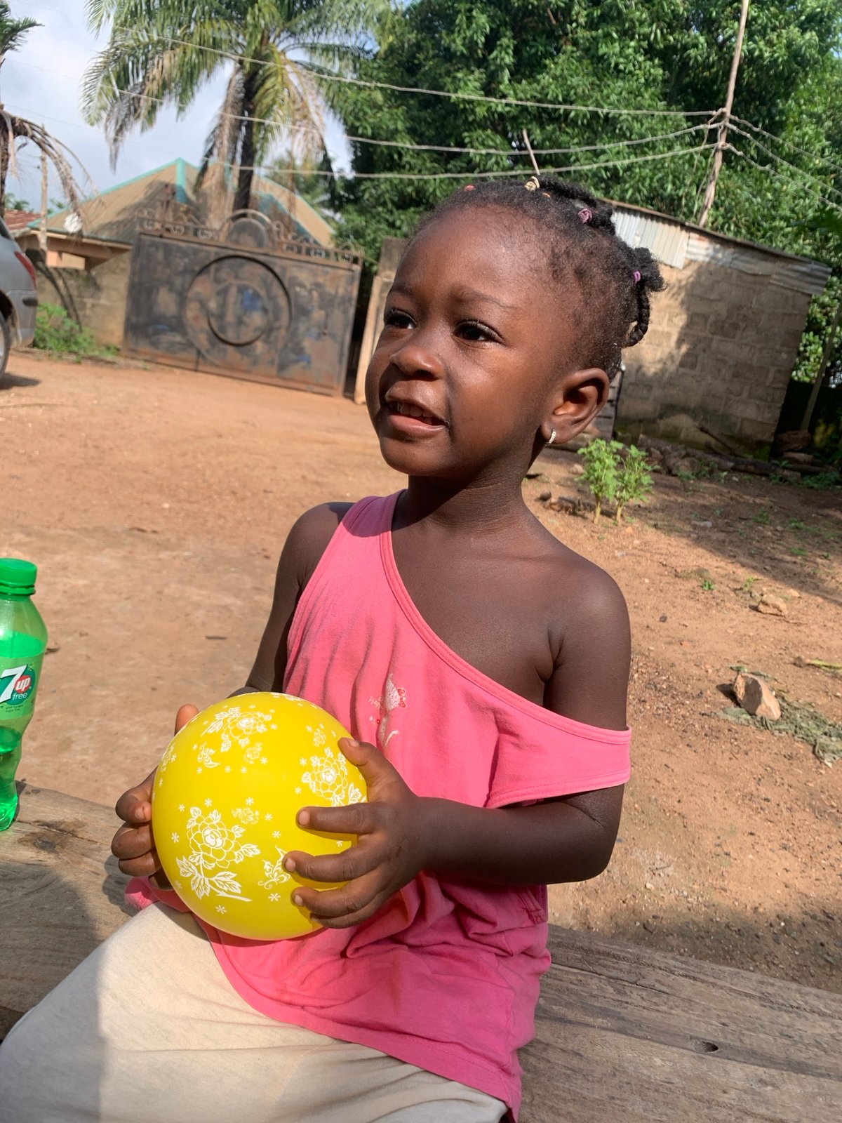 Casual afternoon moments outside in Akwanga, Nigeria