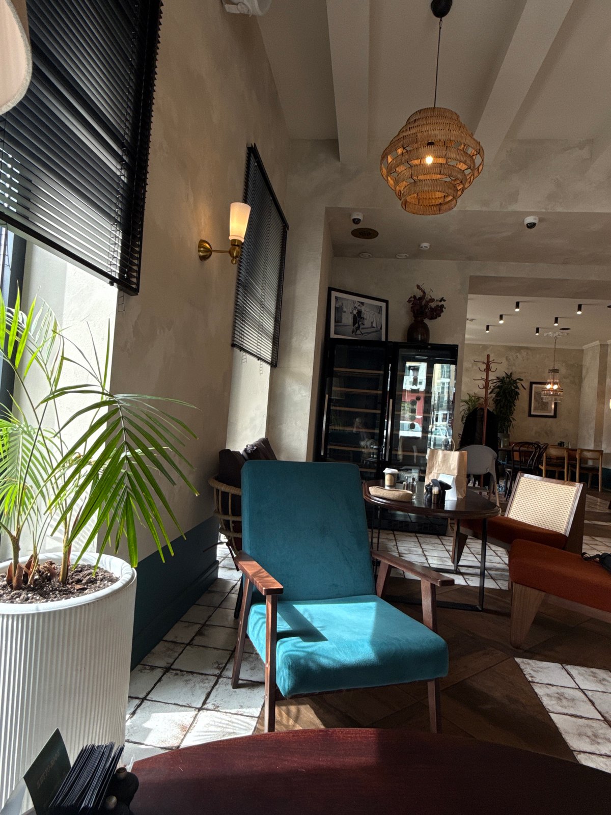 Restaurant interior documented in Krasnoyarsk, Russia