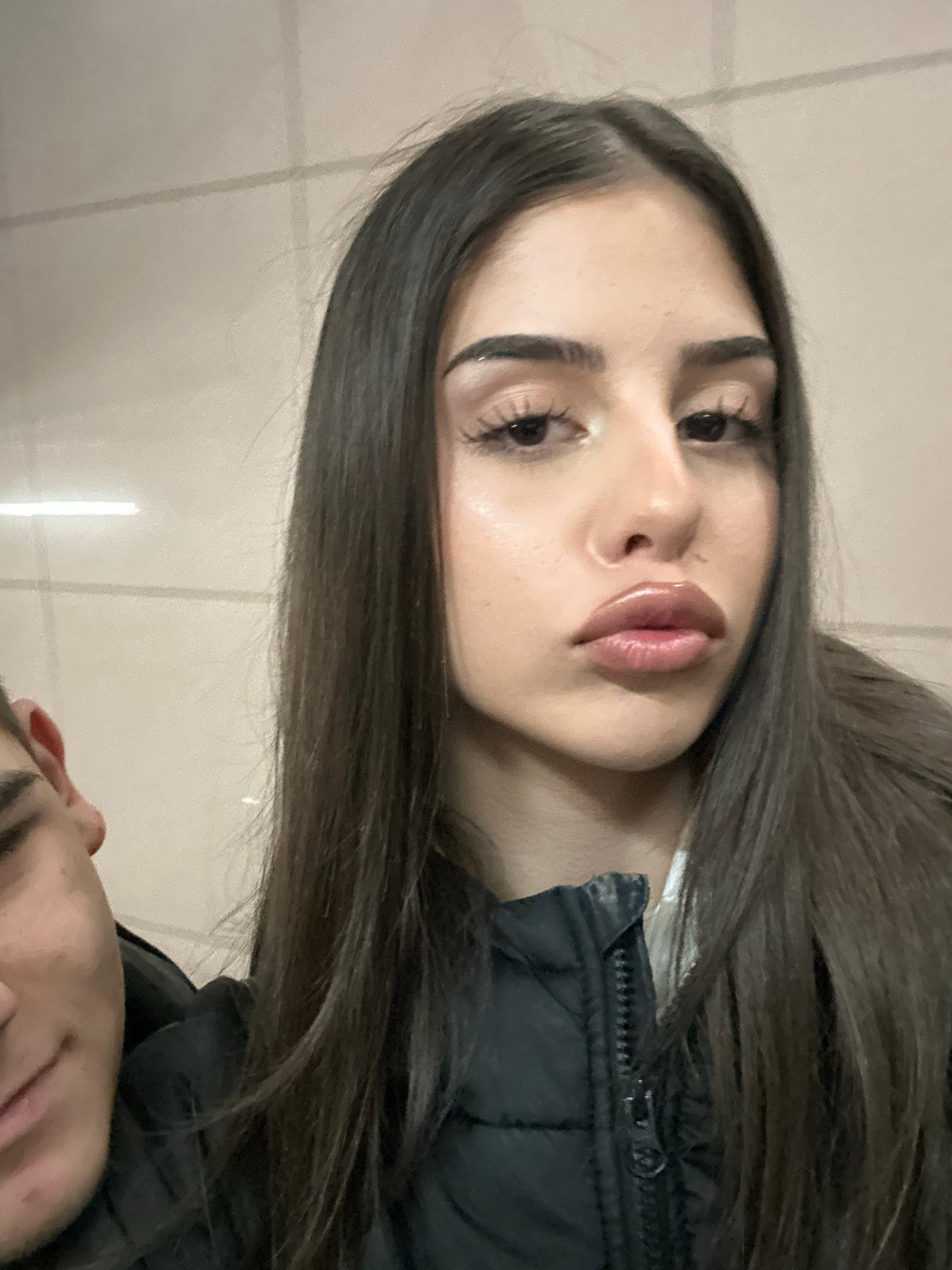 Young couple documents Sunday morning date across Sofia streets