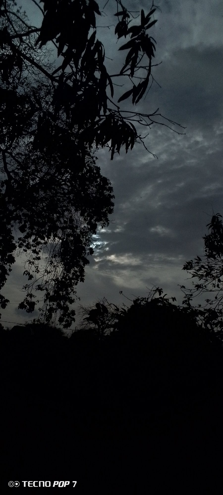 Overcast Evening Sky Documented in Altagracia, Venezuela