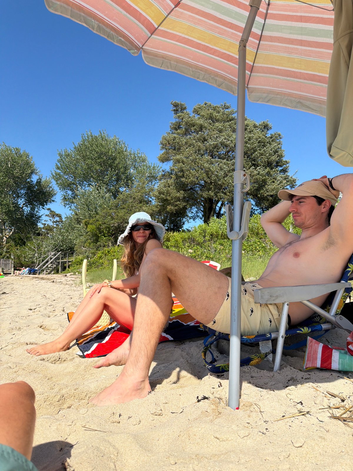 Lazy summer evening on the Hampton Bays shore