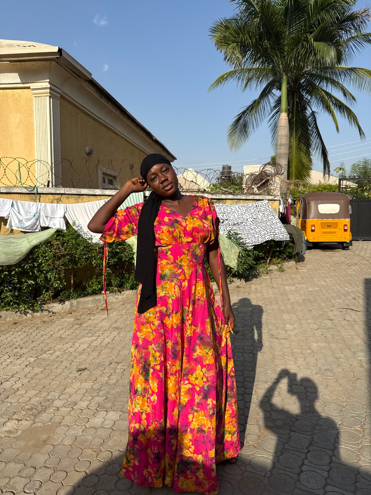 Portrait photography session captured in Abuja, Nigeria
