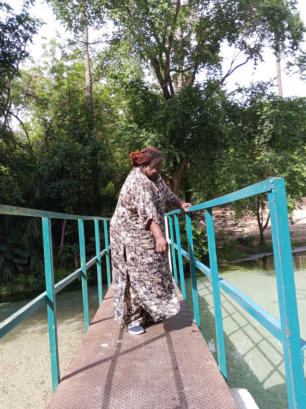 Group visits recreational complex in Lim Kundak, Nigeria