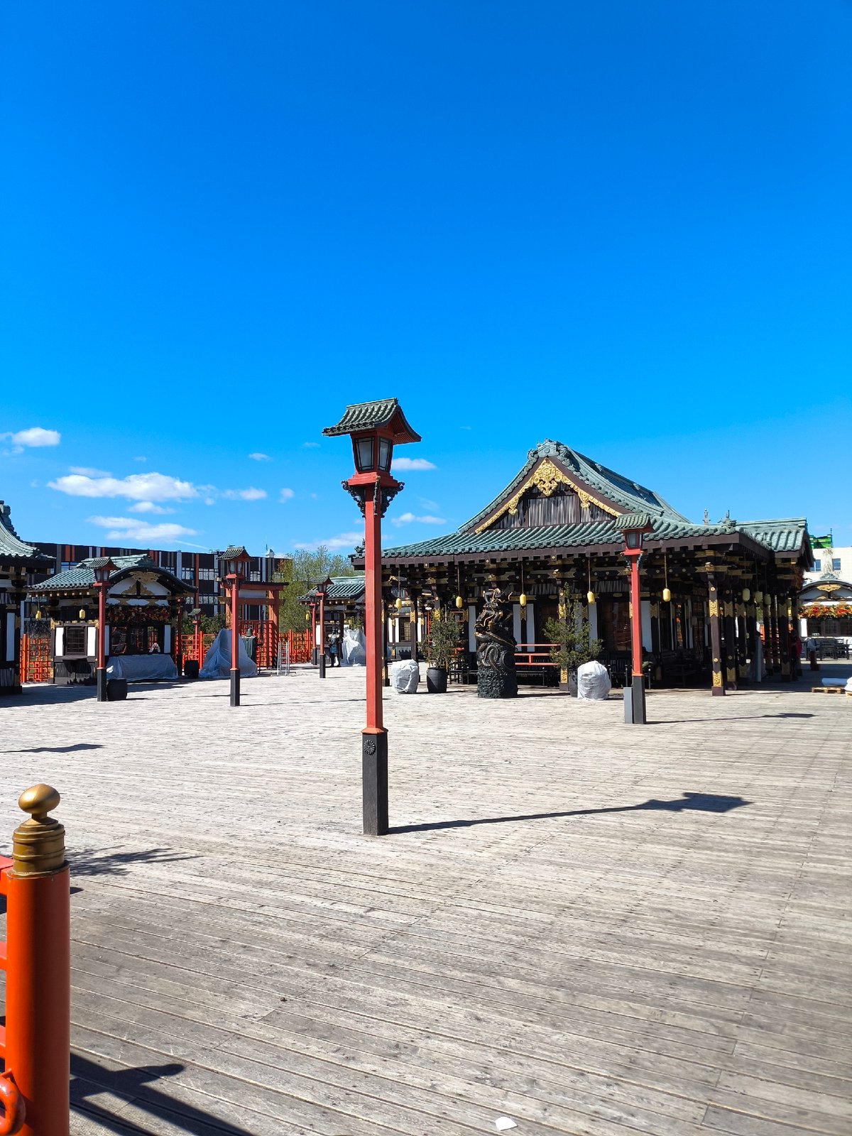 Morning visit to Japanese cultural district in Moscow