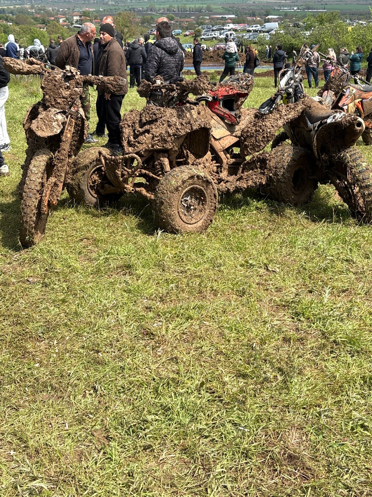 Off-road event captured in Tsonevo, Bulgaria countryside