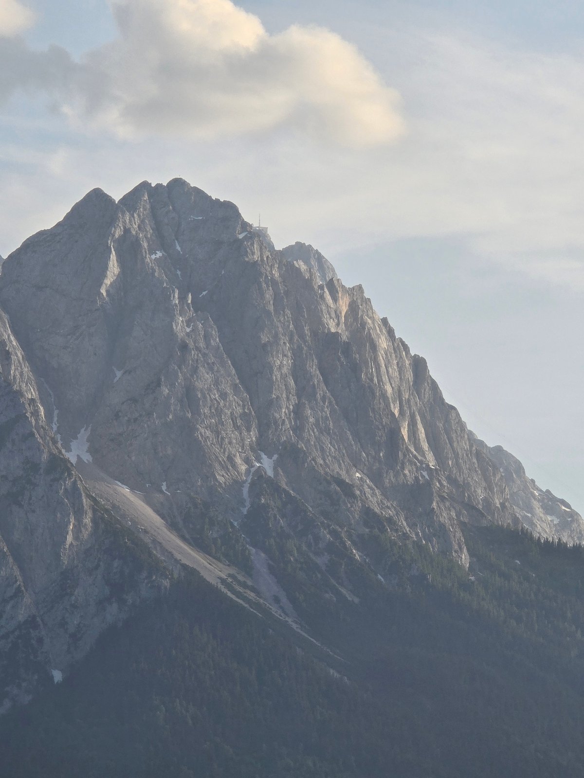 Alpine views documented in Garmisch-Partenkirchen including Zugspitze peak
