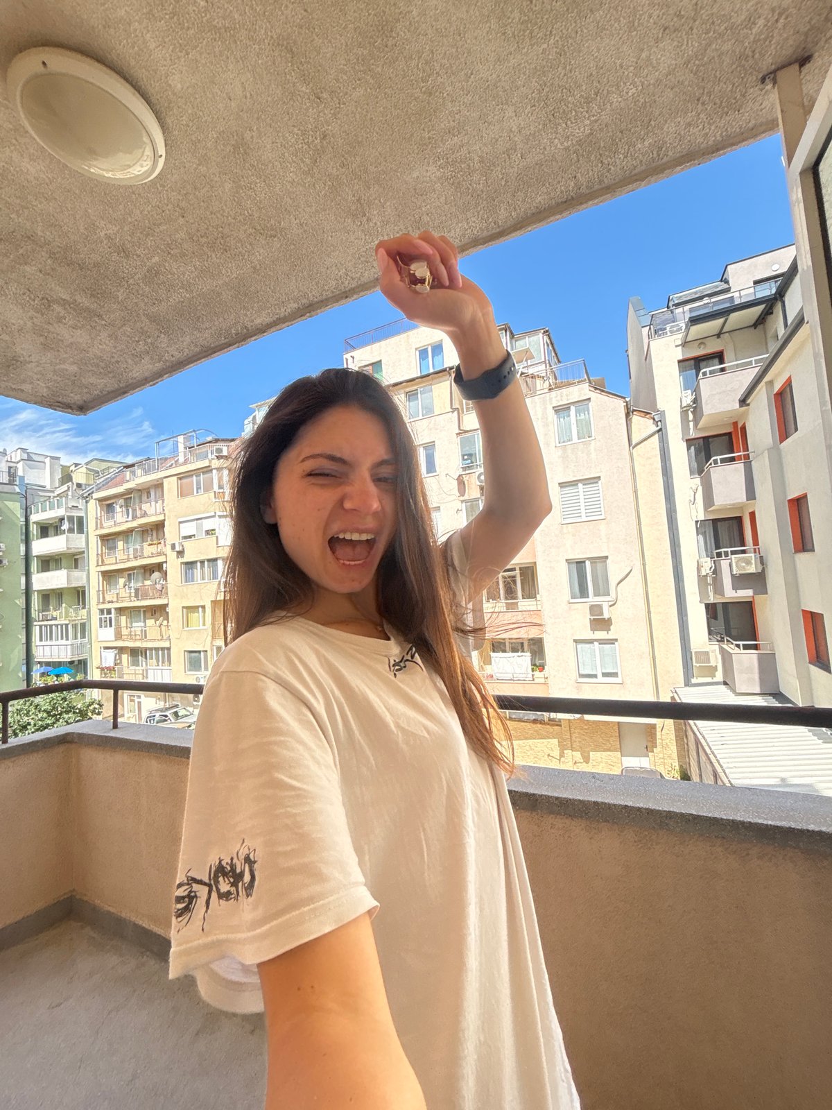 Lazy morning at home in Varna, Bulgaria