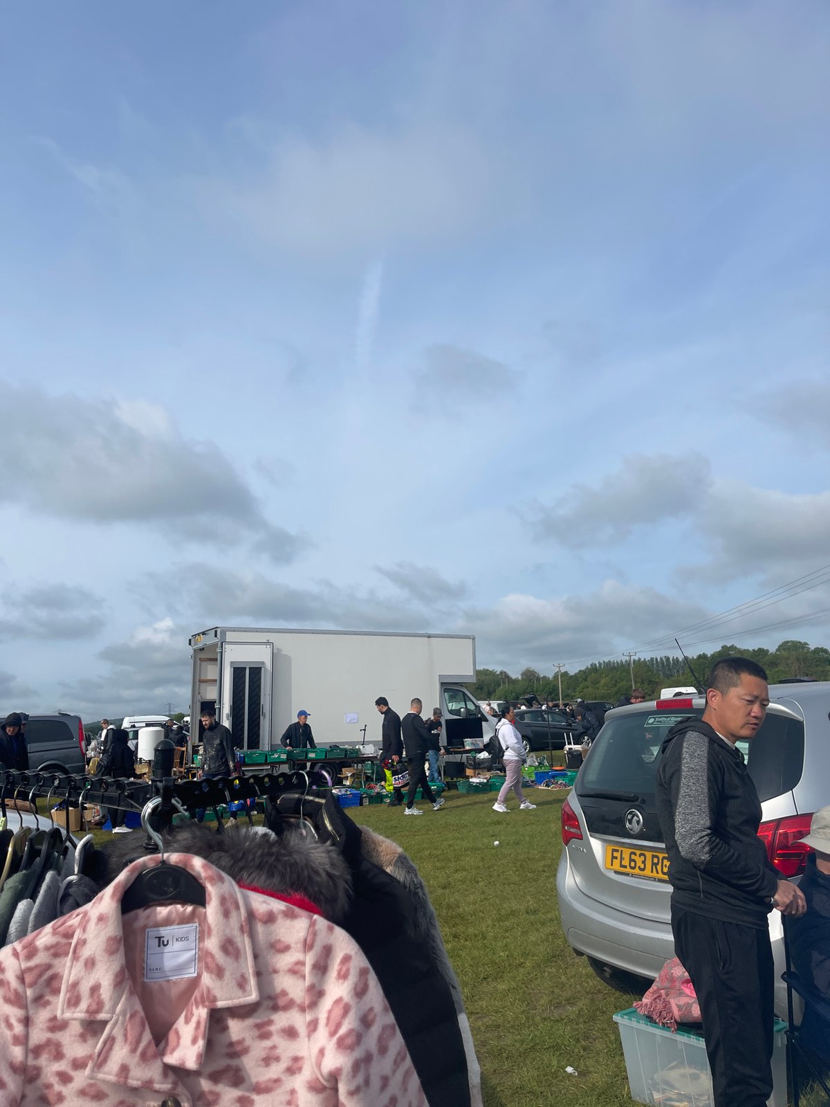 Car boot sale draws shoppers in Sevenoaks Sunday morning