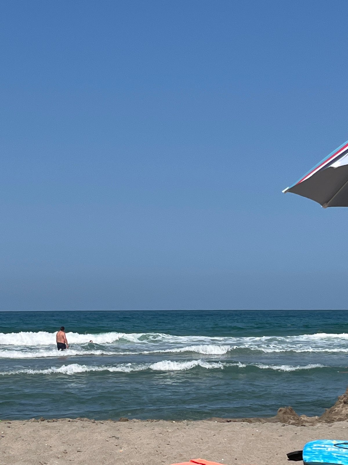 Sunny afternoon at Ahtopol beach, Bulgaria