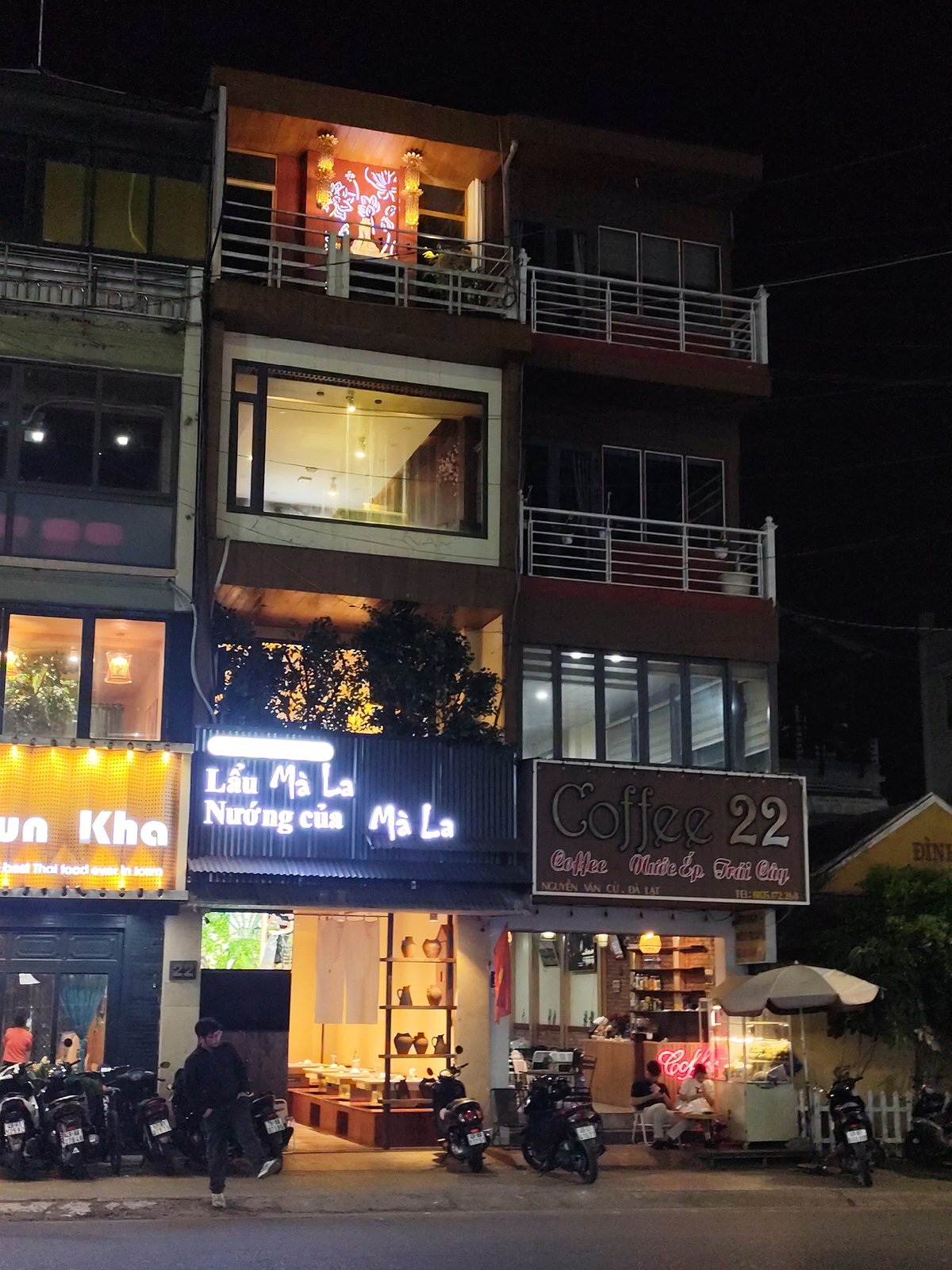 Japanese restaurant meal documented in Đà Lạt, Vietnam